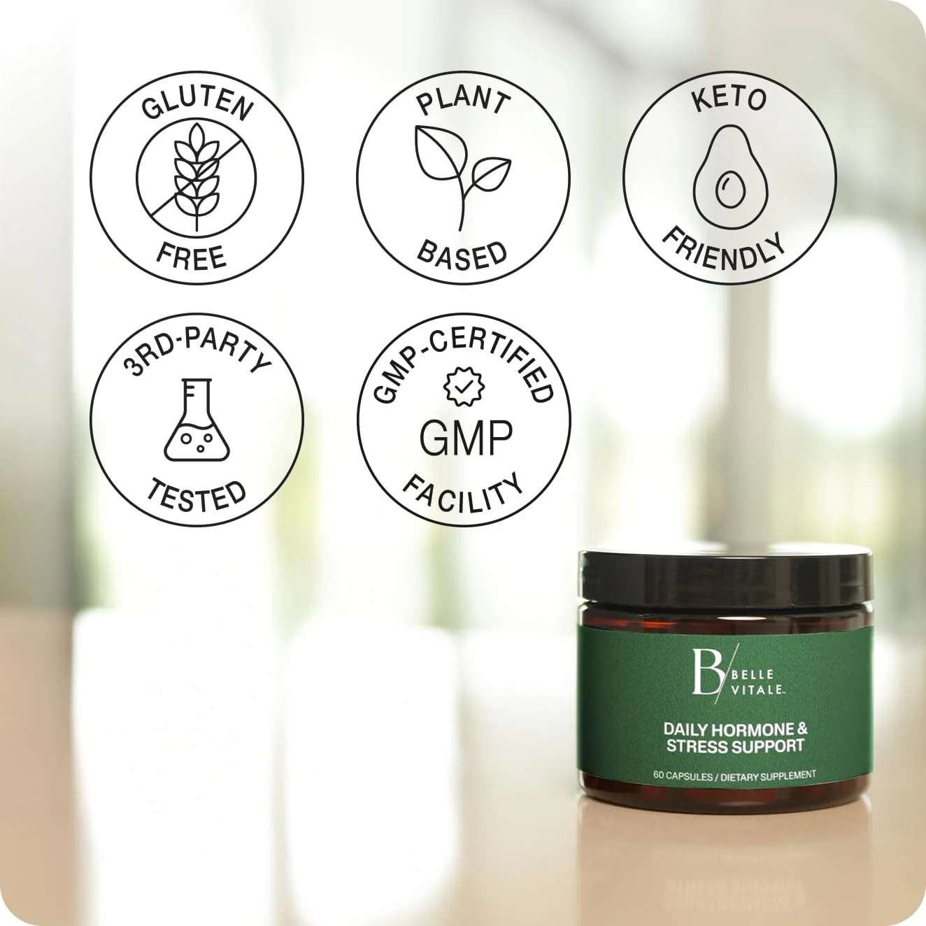 BODi Belle Vitale Duo: Daily Hormone & Stress Support + Daily Metabolism Support - Image 8