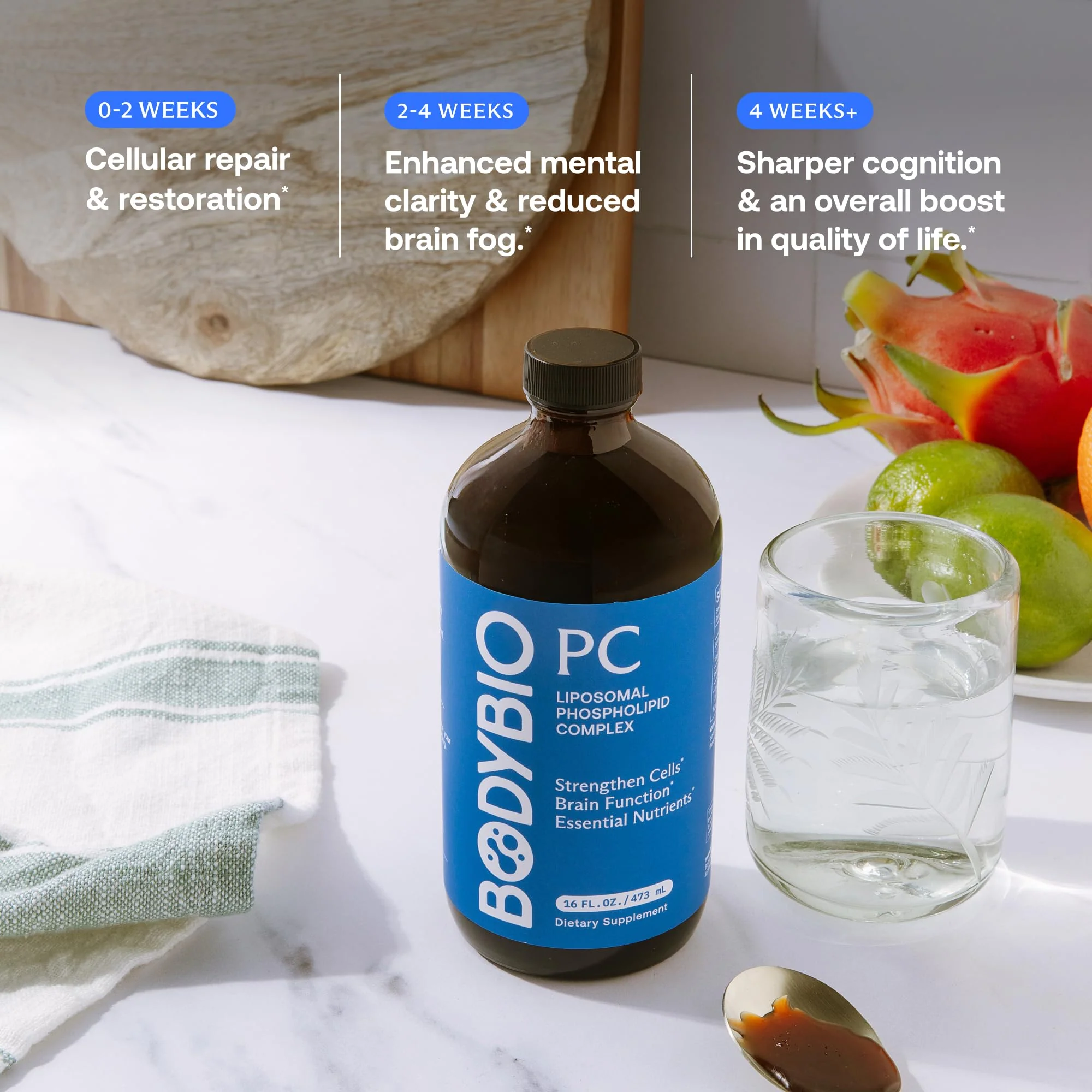 BodyBio PC: Phosphatidylcholine for Brain Health, Clarity & Gentle Daily Detox - Image 13