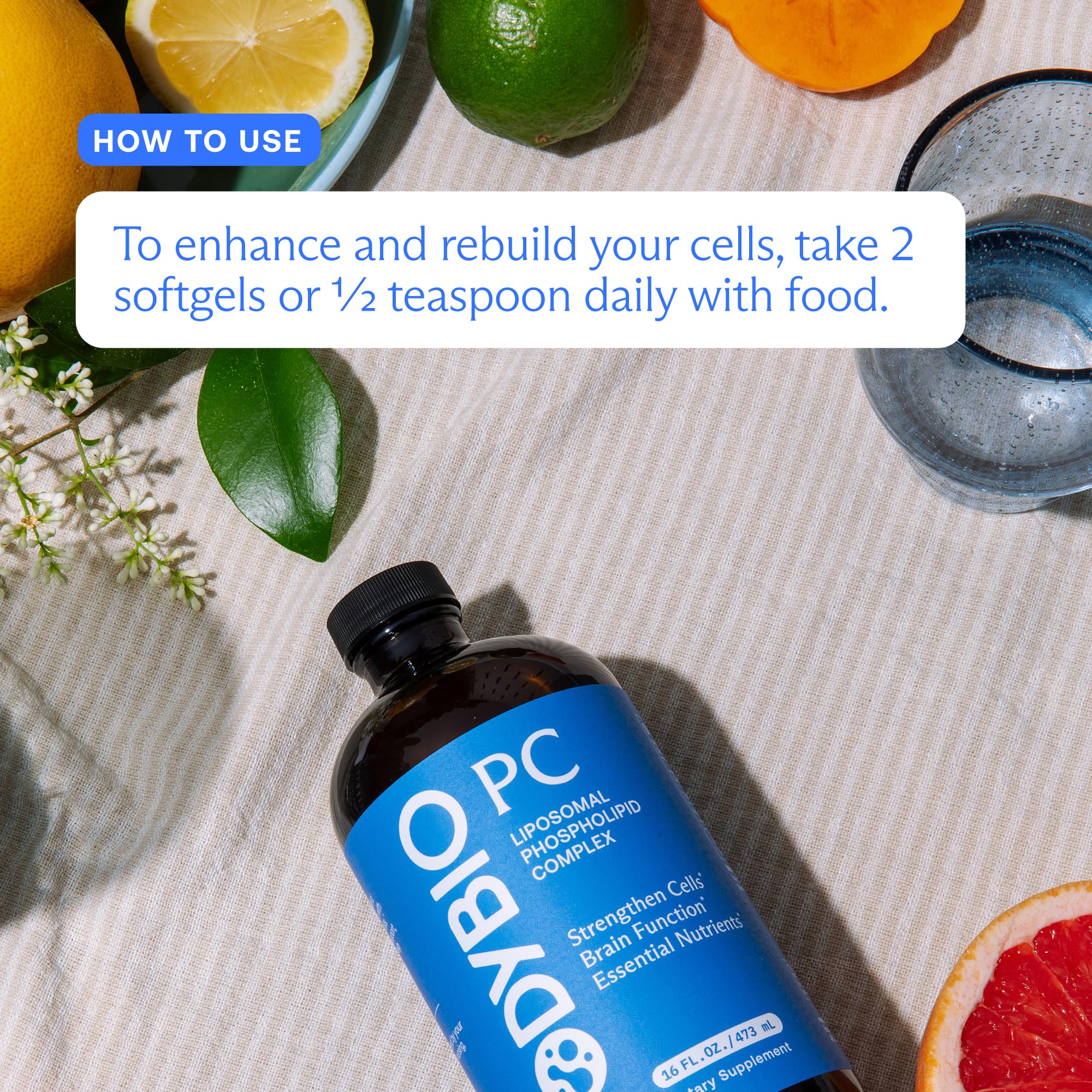 BodyBio PC: Phosphatidylcholine for Brain Health, Clarity & Gentle Daily Detox - Image 5