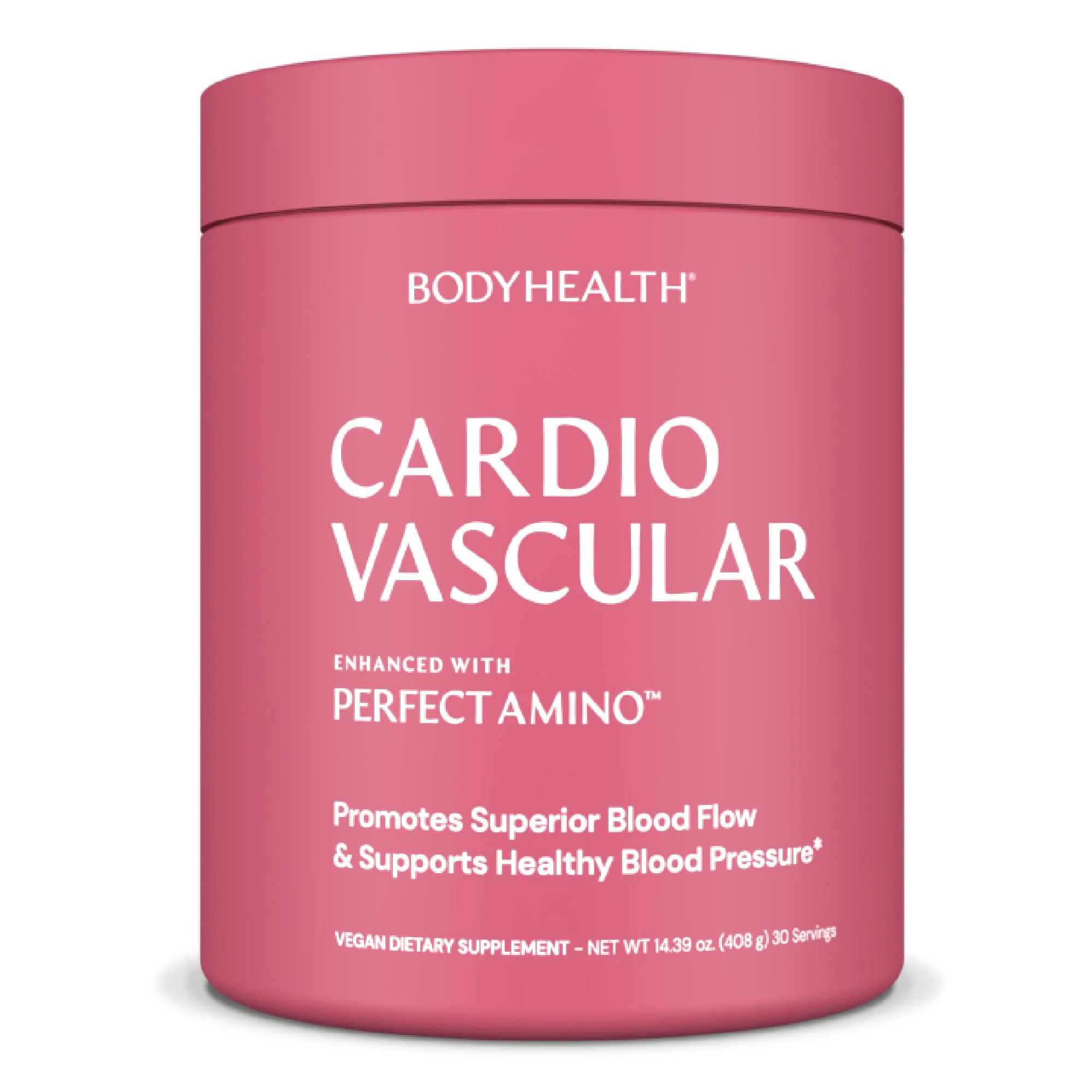 BodyHealth Cardio Vascular with PerfectAmino – Heart Health & Blood Flow (Chocolate)