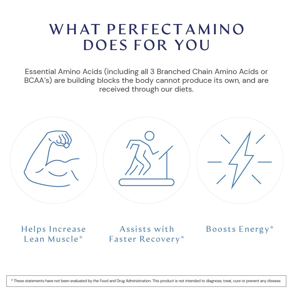 BodyHealth PerfectAmino (600 ct) – Easy-to-Swallow Vegan Amino Tablets for Muscle Recovery & Strength - Image 11