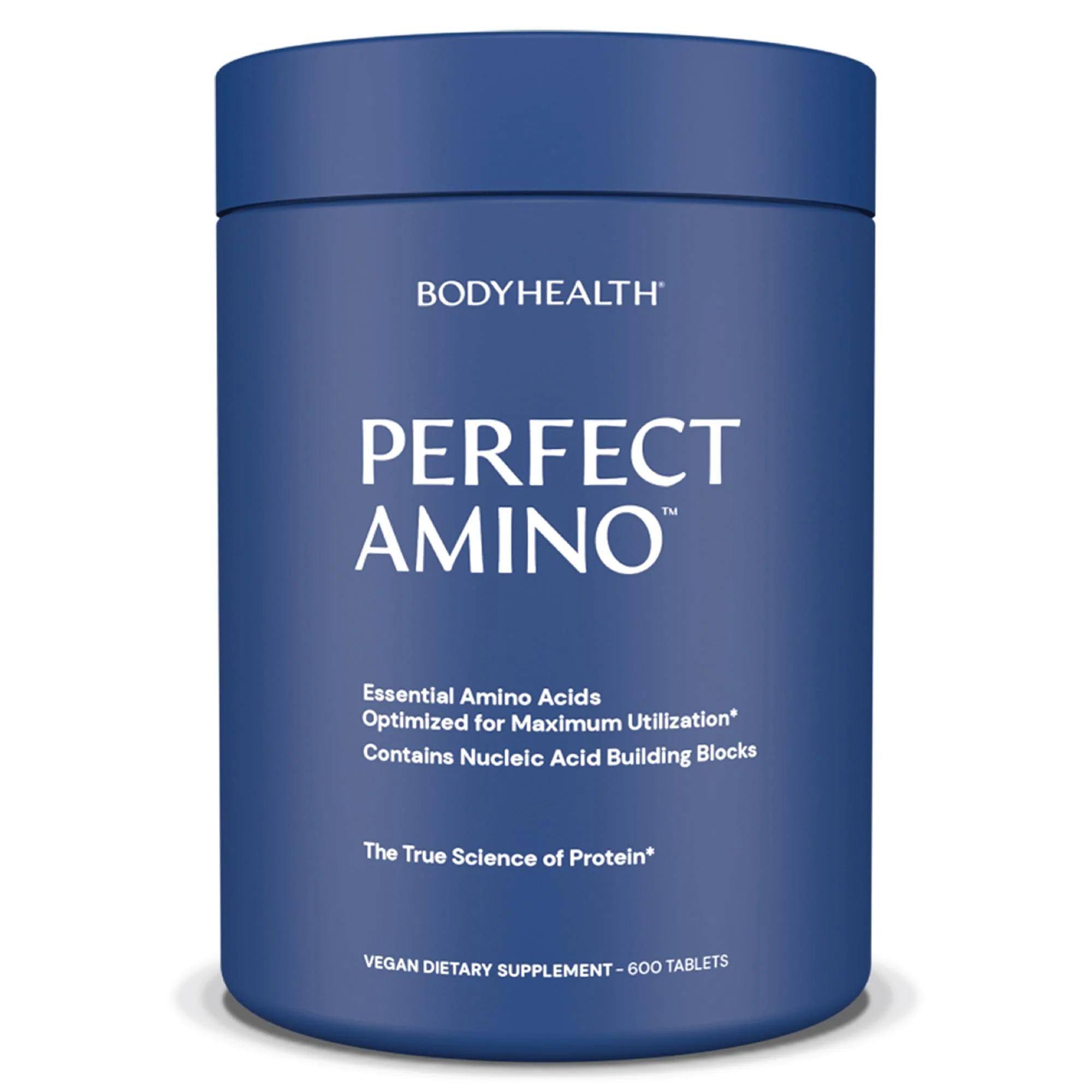 BodyHealth PerfectAmino | Essential Amino Acids with BCAAs for Muscle Recovery & Strength (600 ct)