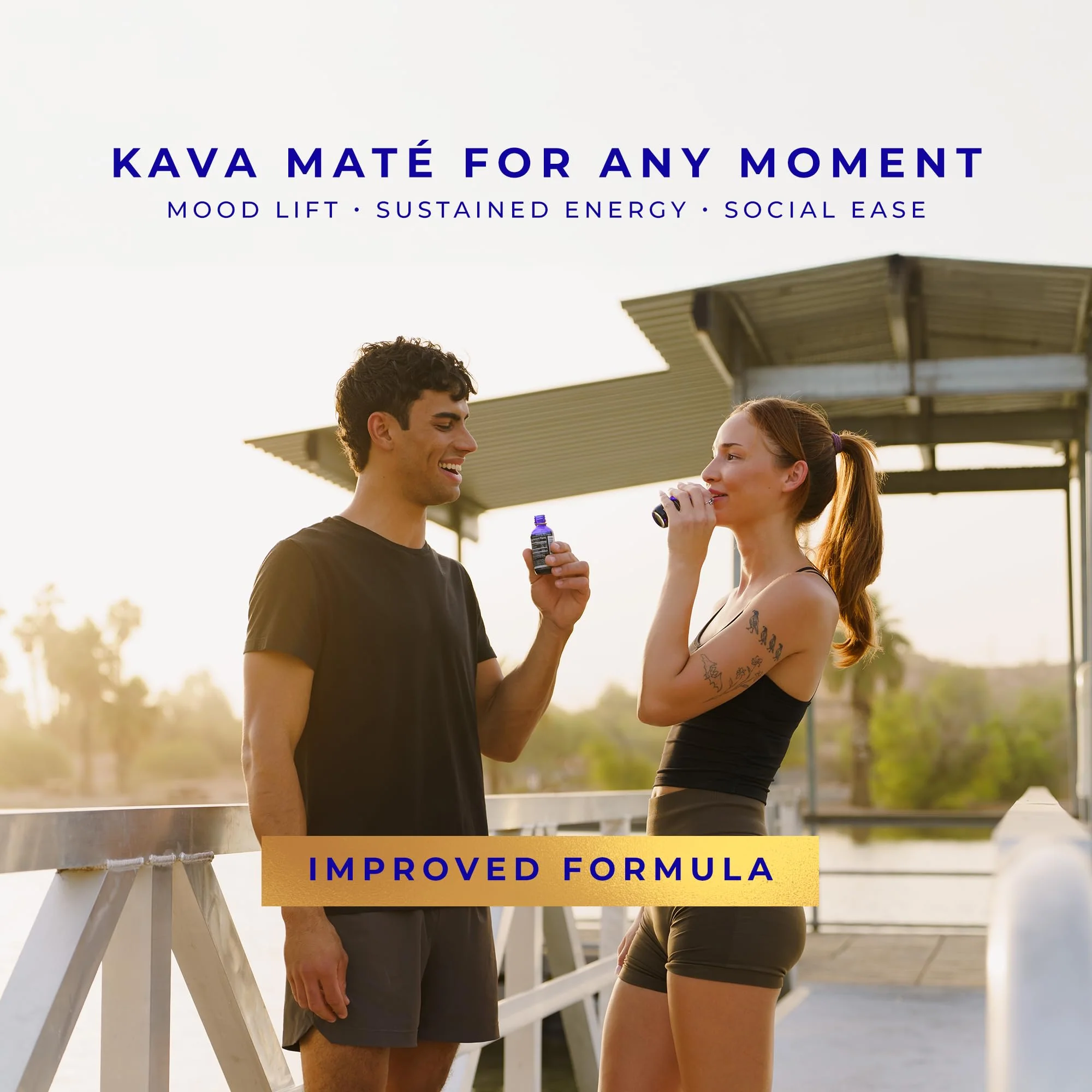 Botanic Tonics Kava Mate - Natural Energy with Kava Root & Yerba Mate | 12-Pack (24 Servings) - Image 2