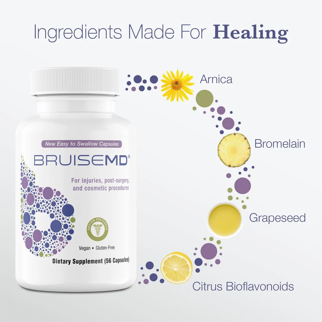 BruiseMD Arnica 1000mg & Bromelain 500mg — 14-Day Bruising and Swelling Support - Image 11