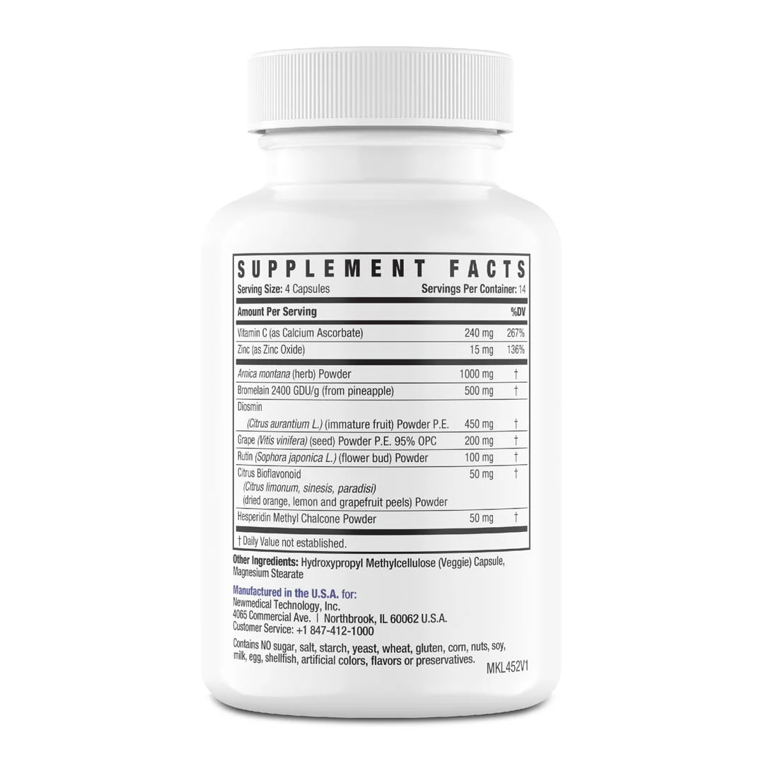 BruiseMD Arnica 1000mg & Bromelain 500mg — 14-Day Bruising and Swelling Support - Image 14