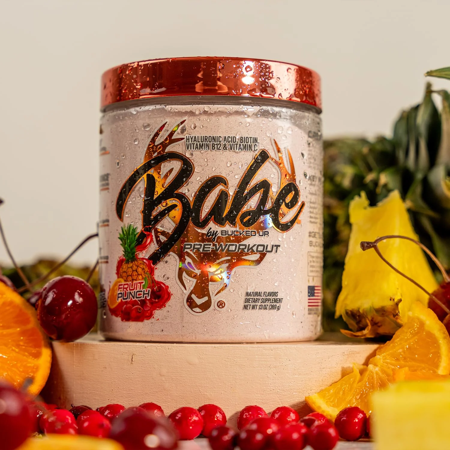 Bucked Up Babe Pre-Workout for Women – Fruit Punch | 30 Servings | 13 oz - Image 2