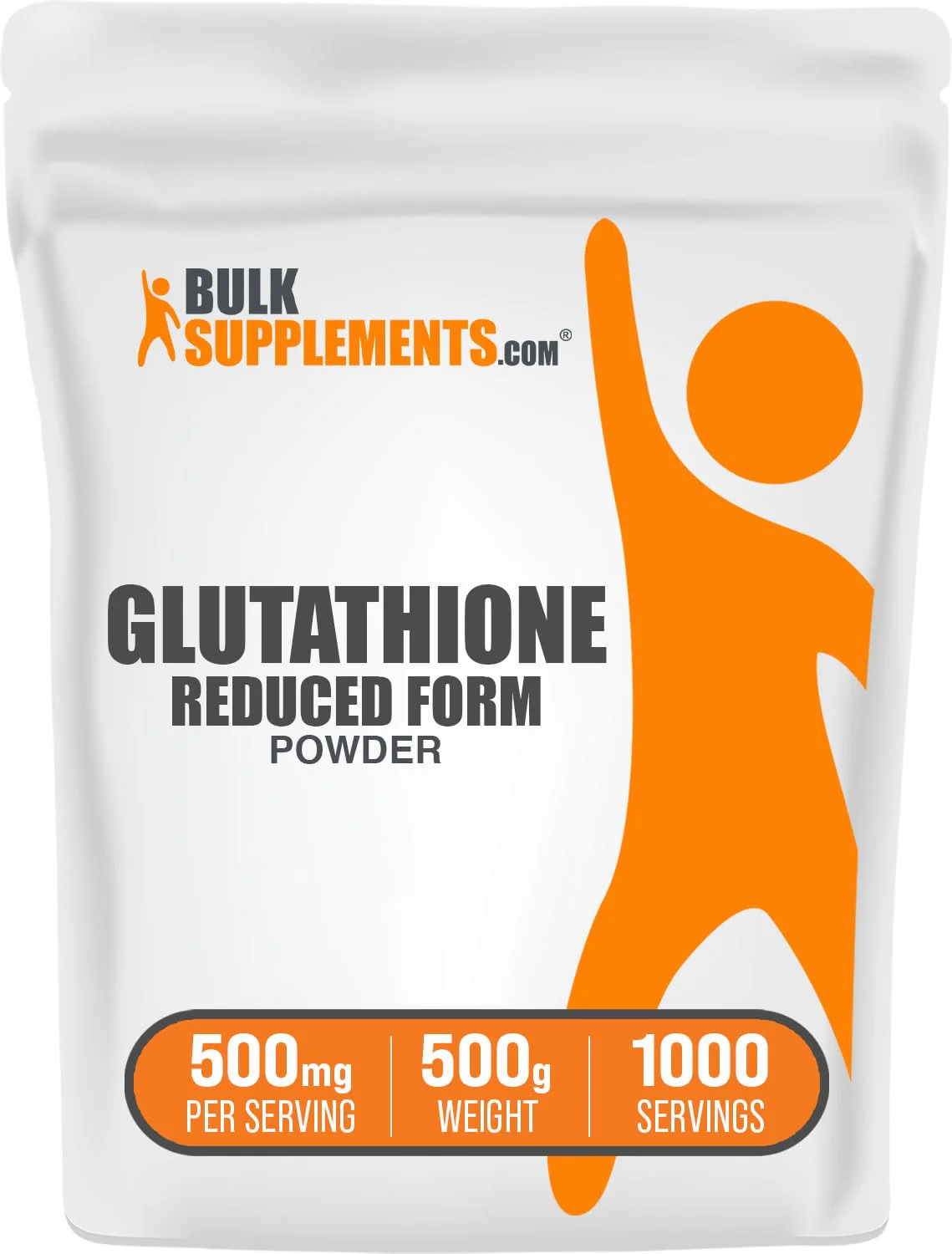BulkSupplements Glutathione Reduced Powder – 500 mg per Serving, Gluten Free, 500 g - Image 6