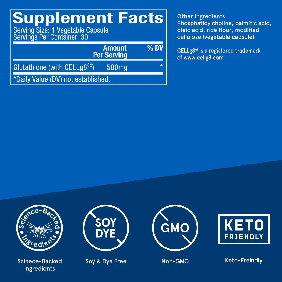 Bulletproof Liposomal Glutathione Force Antioxidant Capsules, 30 Count | Immune Support & Liver Health, 30 Servings, Packaging May Vary - Image 4