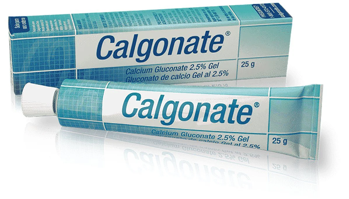 Calgonate 2.5% Calcium Gluconate Gel 25G Tube | Hydrofluoric Acid First Aid - Image 2