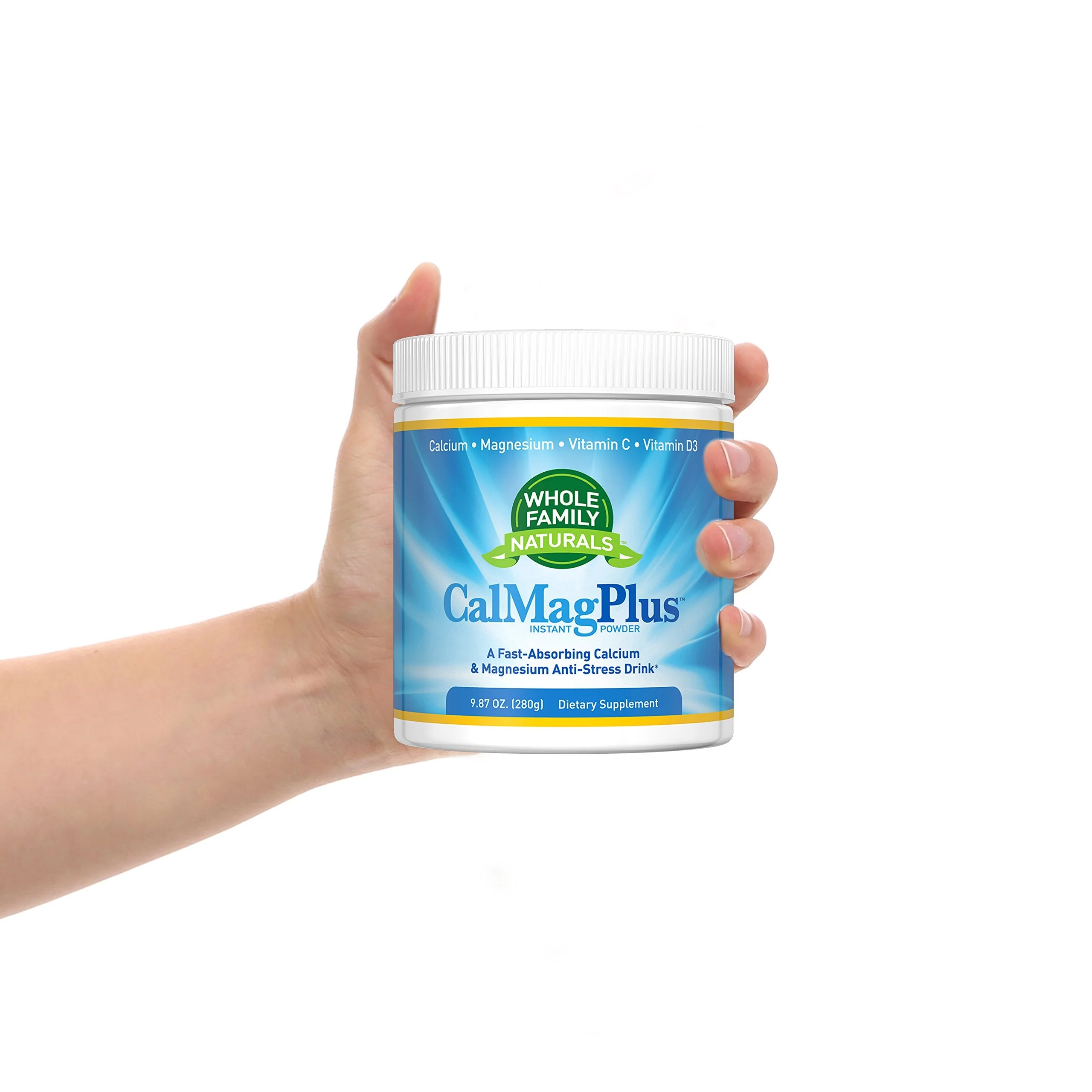 CalMag Plus Calcium Magnesium Powder with Vitamin C & D3 – Gluten Free, Non-GMO - Image 8