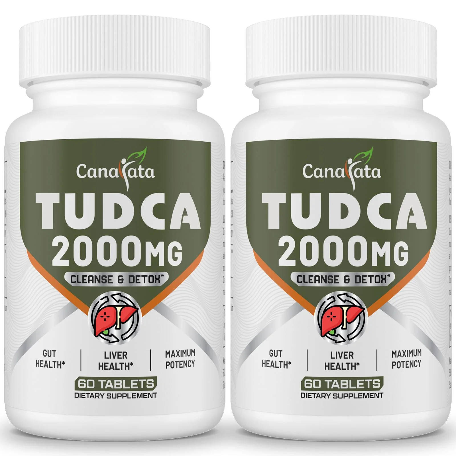 Canarata TUDCA 2000mg – Liver Detox, Bile Salts Support & Liver Health – 60 Day Supply - Image 8