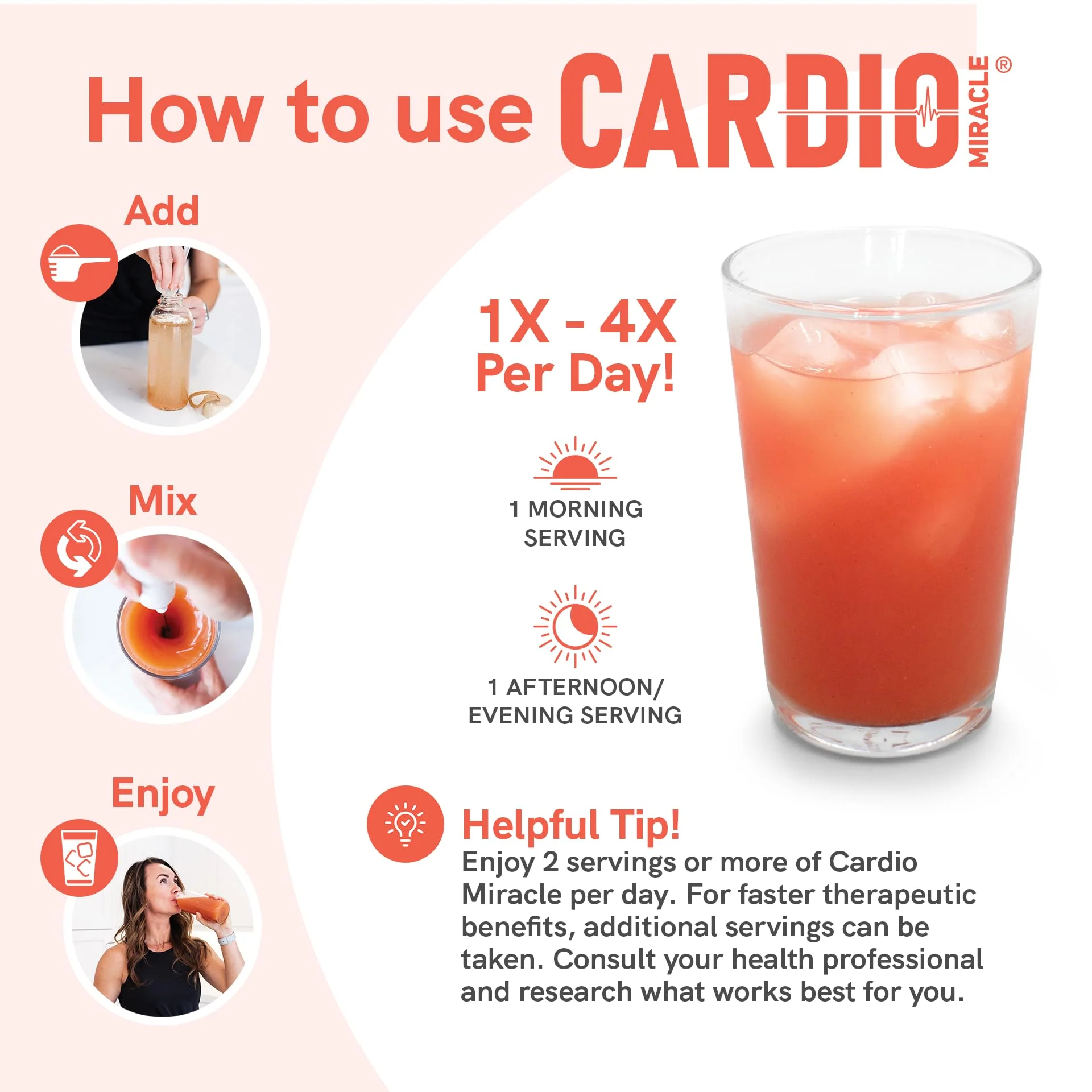 Cardio Miracle Nitric Oxide Supplement 30-Pack Sticks | Beet Root, L-Arginine & L-Citrulline - Image 5