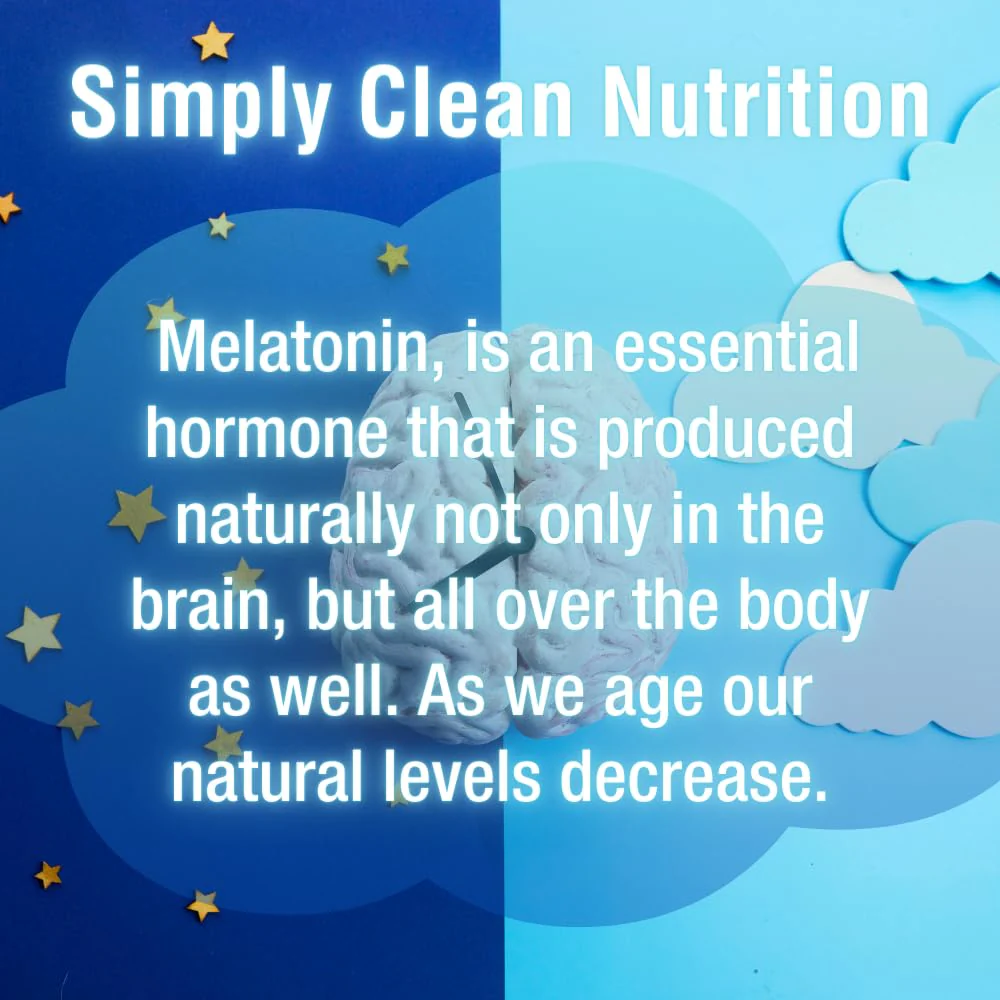 CAREFAST Pure Melatonin 60mg – 120 Capsules | Sleep Aid, Non-Habit Forming - Image 4