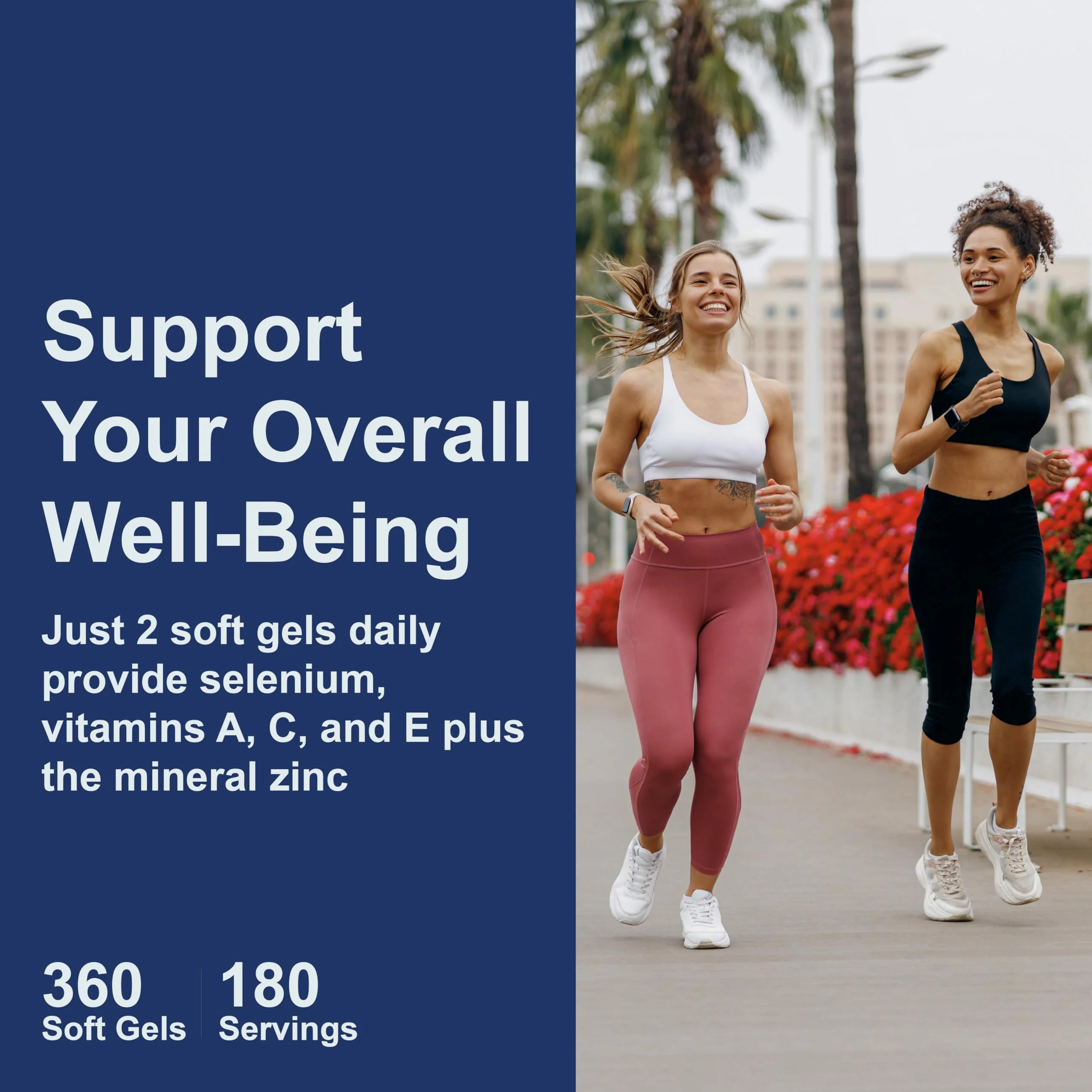 Carlson ACES + Zn Multivitamin with Zinc – Immune Support, Antioxidants, 360 Softgels - Image 6