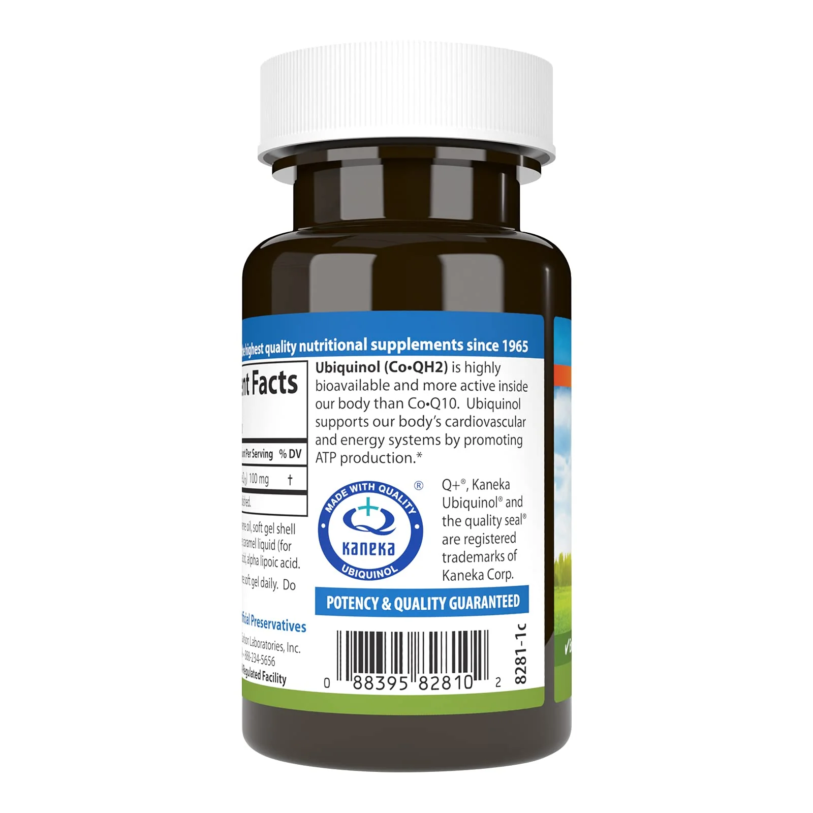 Carlson Co-QH2 Ubiquinol 100 mg | Energy, Heart Health & Antioxidant Support | 60 Softgels - Image 10
