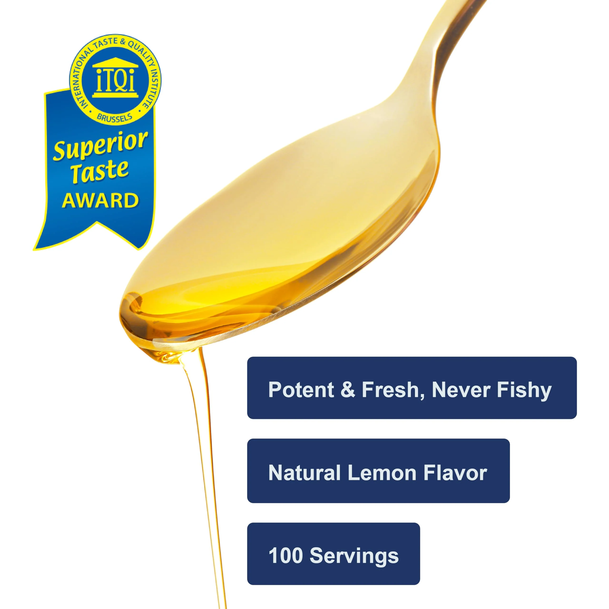 Carlson Cod Liver Oil 1100 mg Omega-3s + Vitamins A & D3 — Wild-Caught Nordic Arctic, Lemon, 500 mL - Image 4