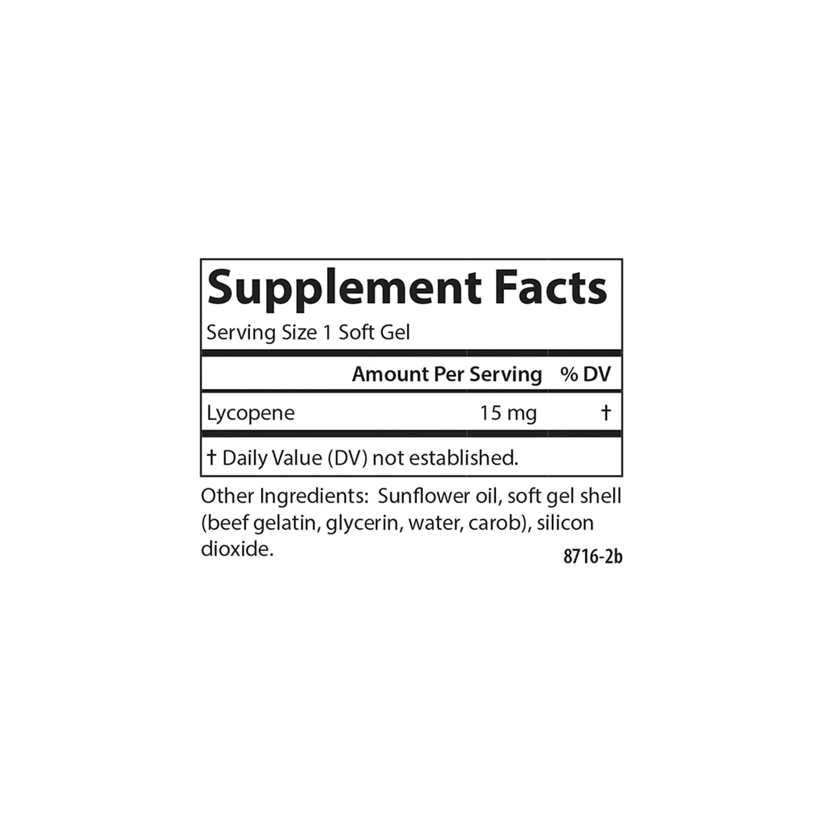 Carlson Lycopene 15 mg – Tomato-Free Prostate Health & Circulation Support (60 Softgels, Pack of 2) - Image 4