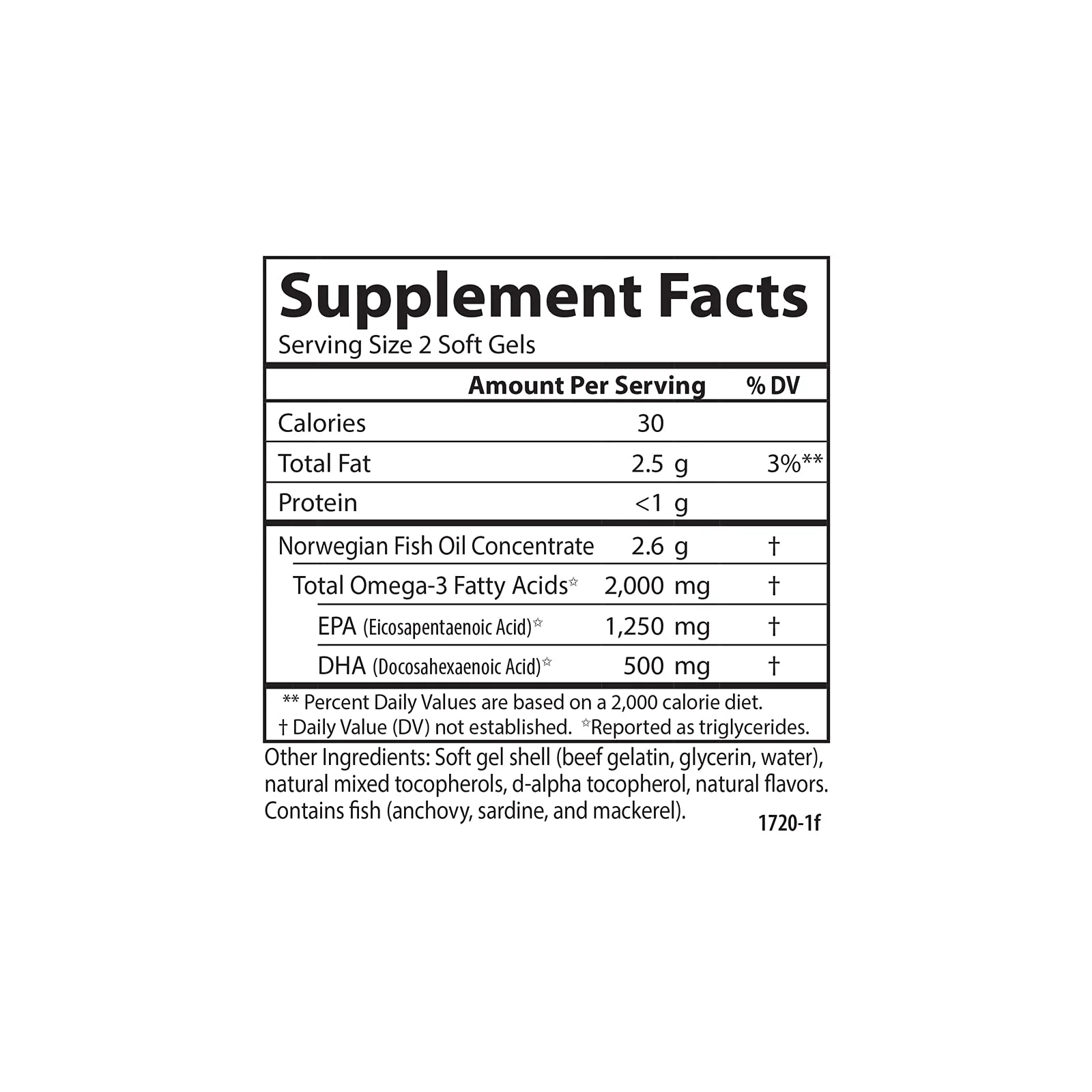 Carlson Maximum Omega 2000 - 2000 mg Omega-3 (EPA/DHA), Wild-Caught Norwegian Lemon Softgels - Image 4