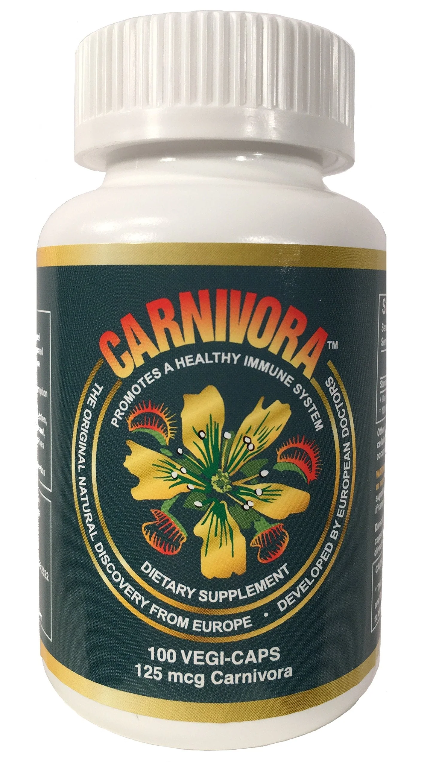 Carnivora Vegi-Caps - Gluten Free, Vegan Capsules for Immune Support (100 Capsules) - Image 10
