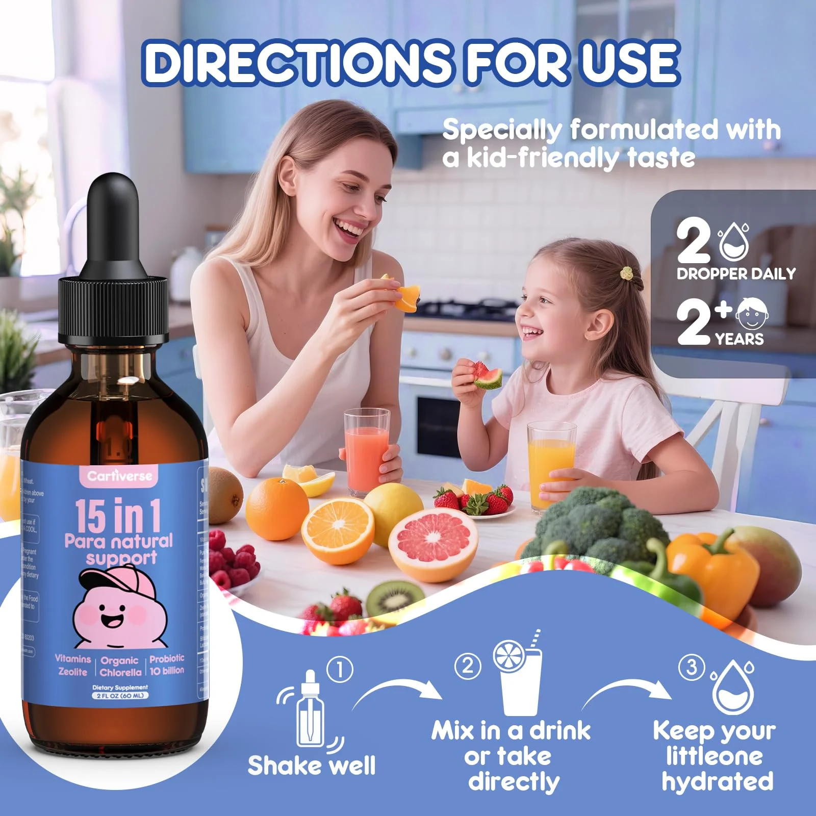 Cartiverse Parasite Cleanse: Zeolite Detox Drops for Humans & Kids - Image 11