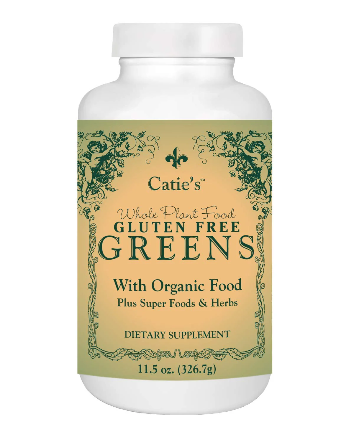 Catie's Organic Gluten Free Greens - Whole Food Nutrition | 11.5oz, 30 Servings
