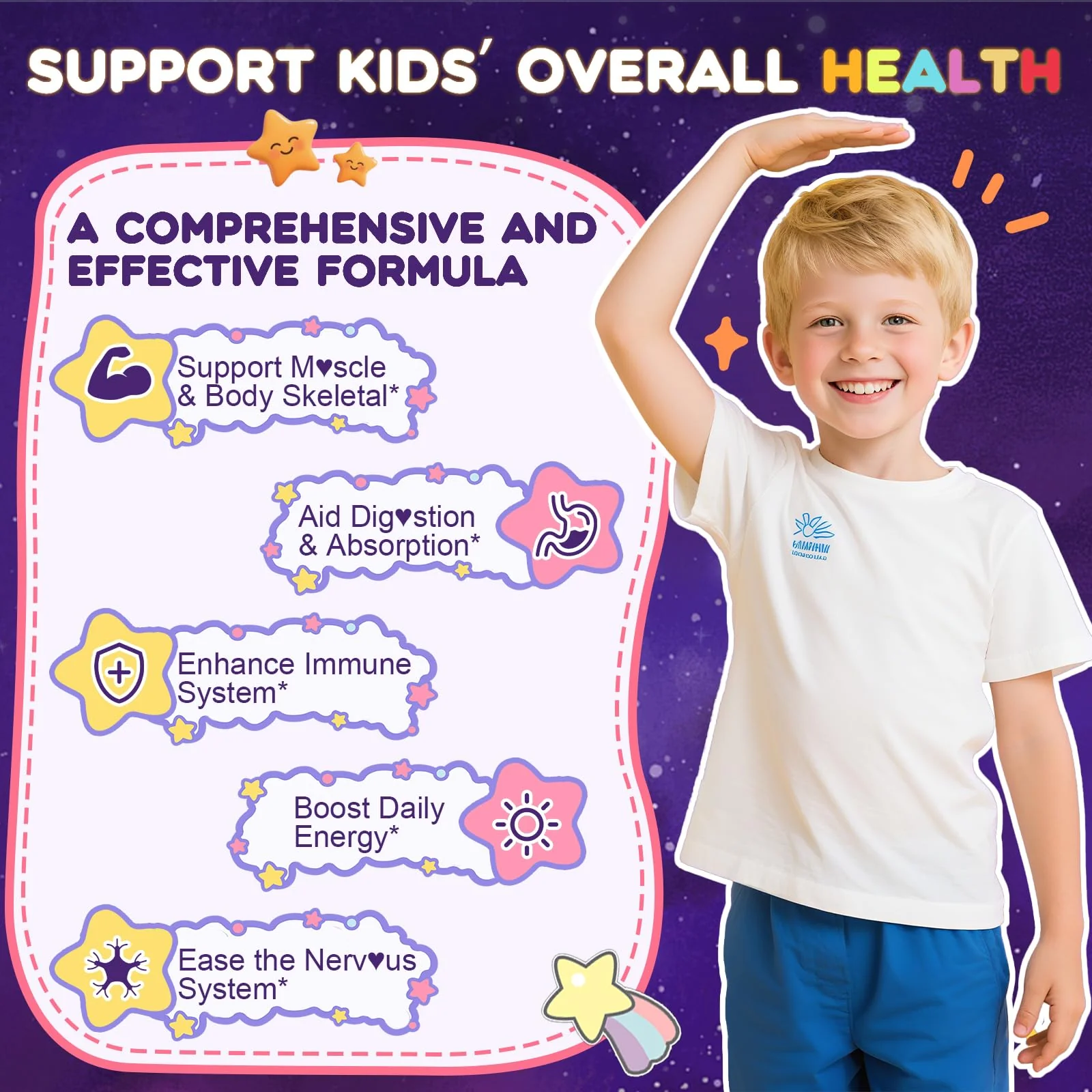 CEECISEE Magnesium Gummies for Kids 4+ | Organic Chewable Magnesium with B6, D3, Zinc + L-Theanine | Zzz Aid - Image 4