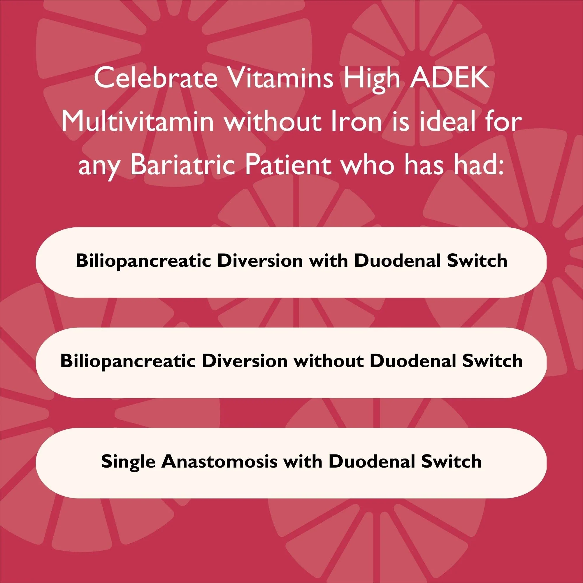 Celebrate Vitamins Multi ADEK Iron Free – Bariatric Multivitamin (180 Capsules) - Image 5