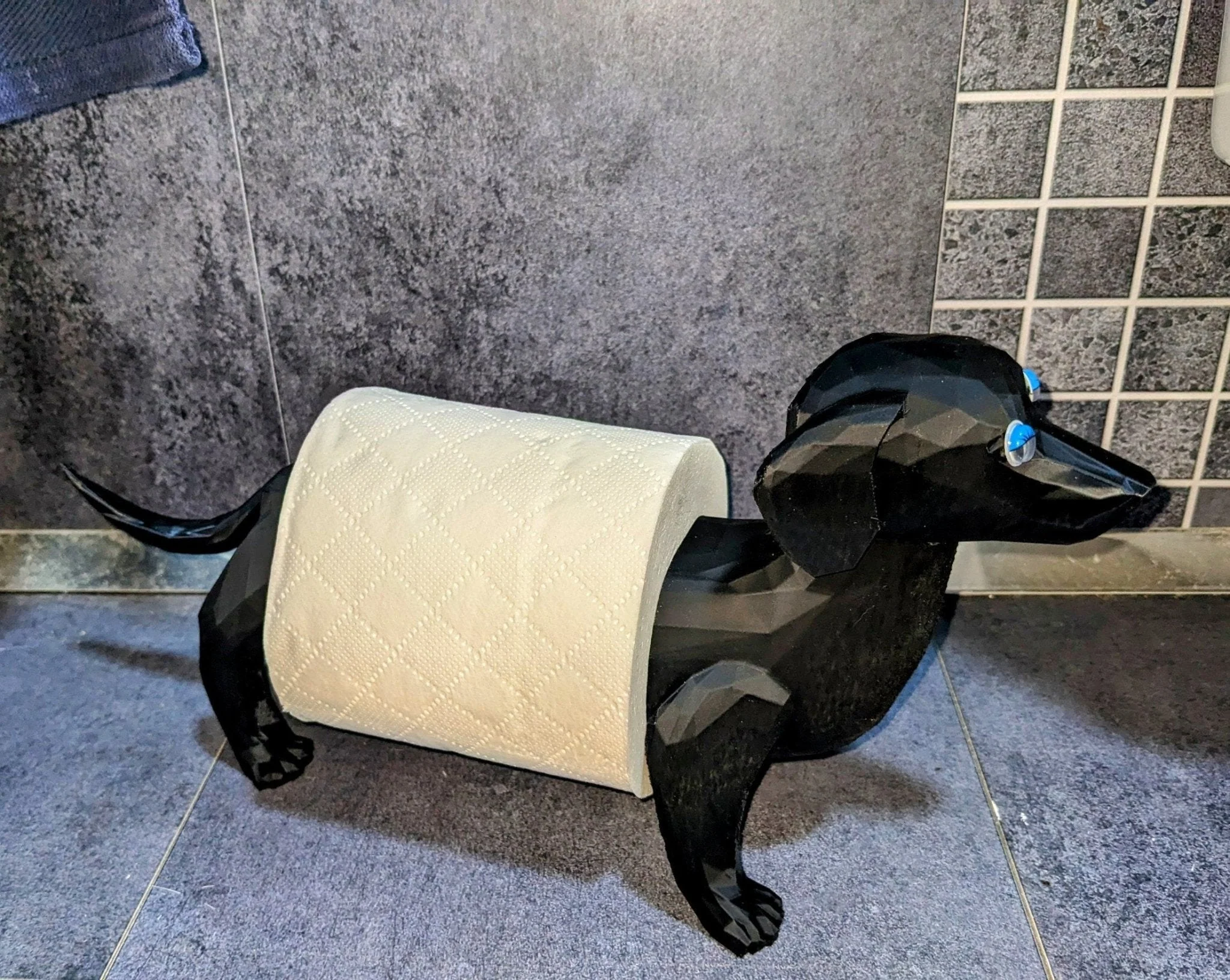 Charlie the Dachshund universal kitchen paper or toilet roll holder. - Image 10
