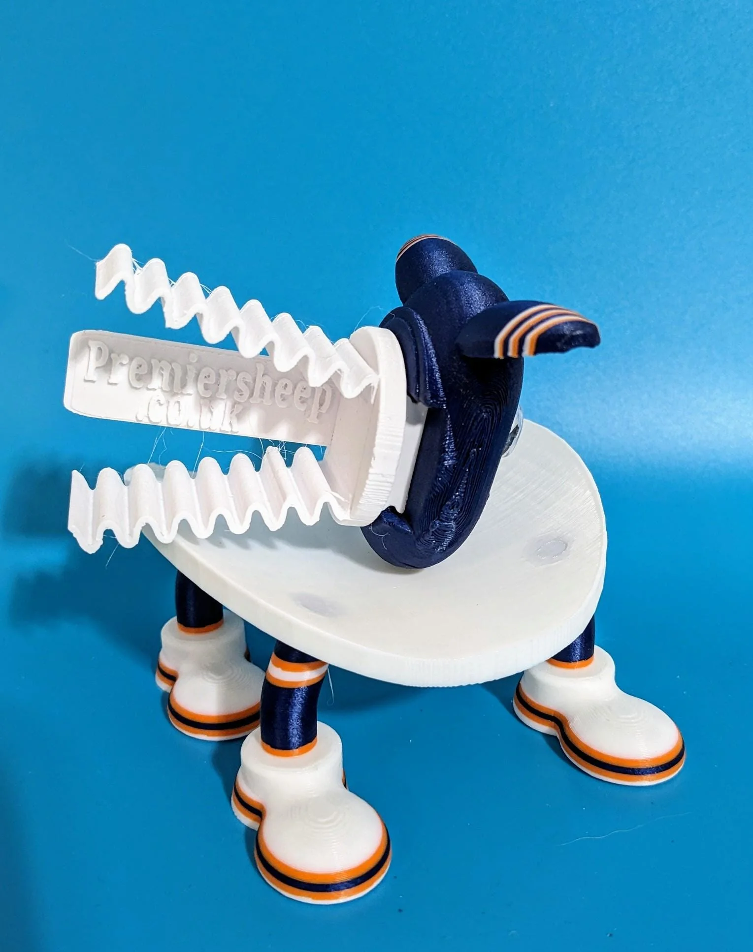 Chicago Bears American football spare toilet roll holder, NFL Gift - Image 4