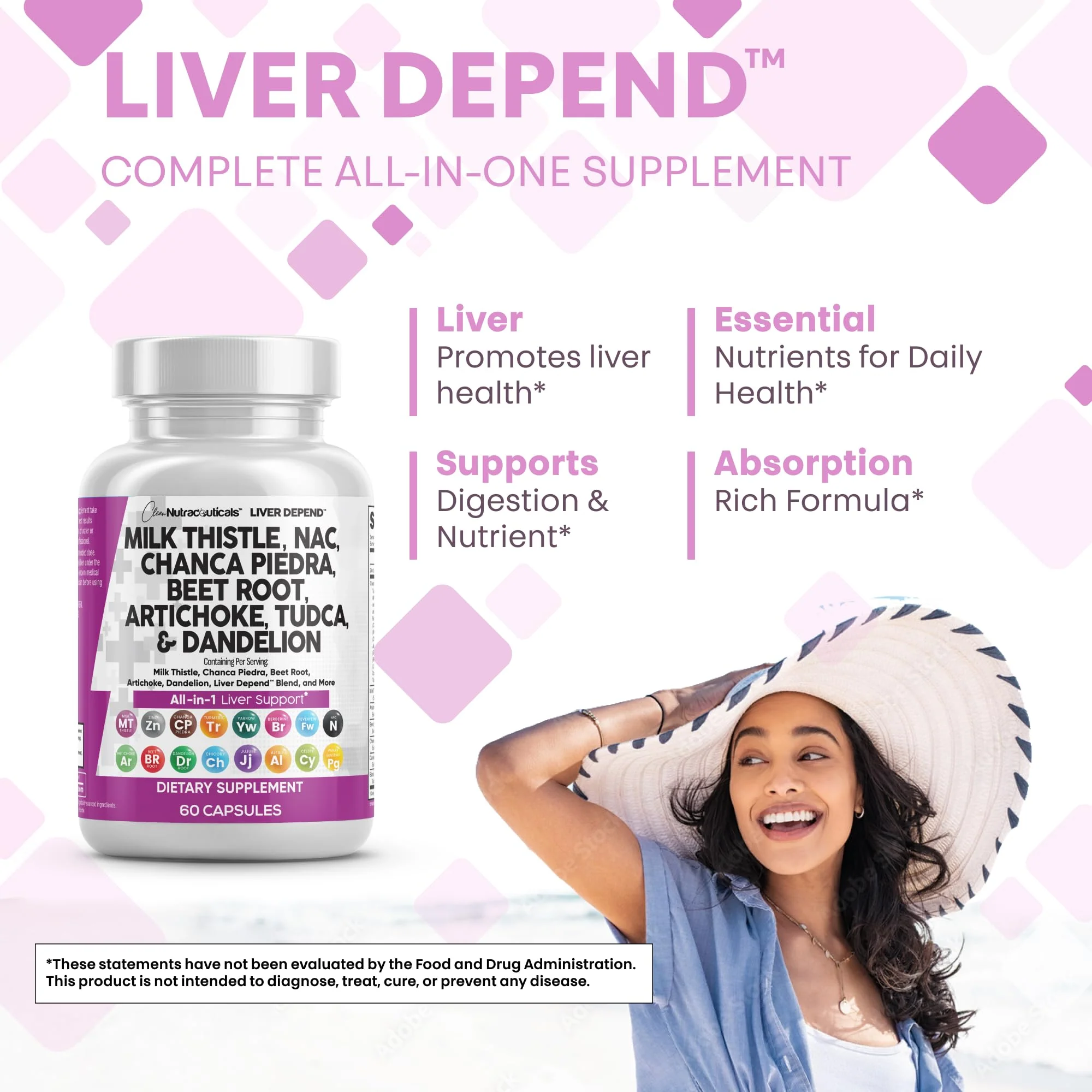 Clean Nutraceuticals Liver Defend 28-in-1 – Milk Thistle, NAC, Chanca Piedra & TUDCA, 2 Pack - Image 15