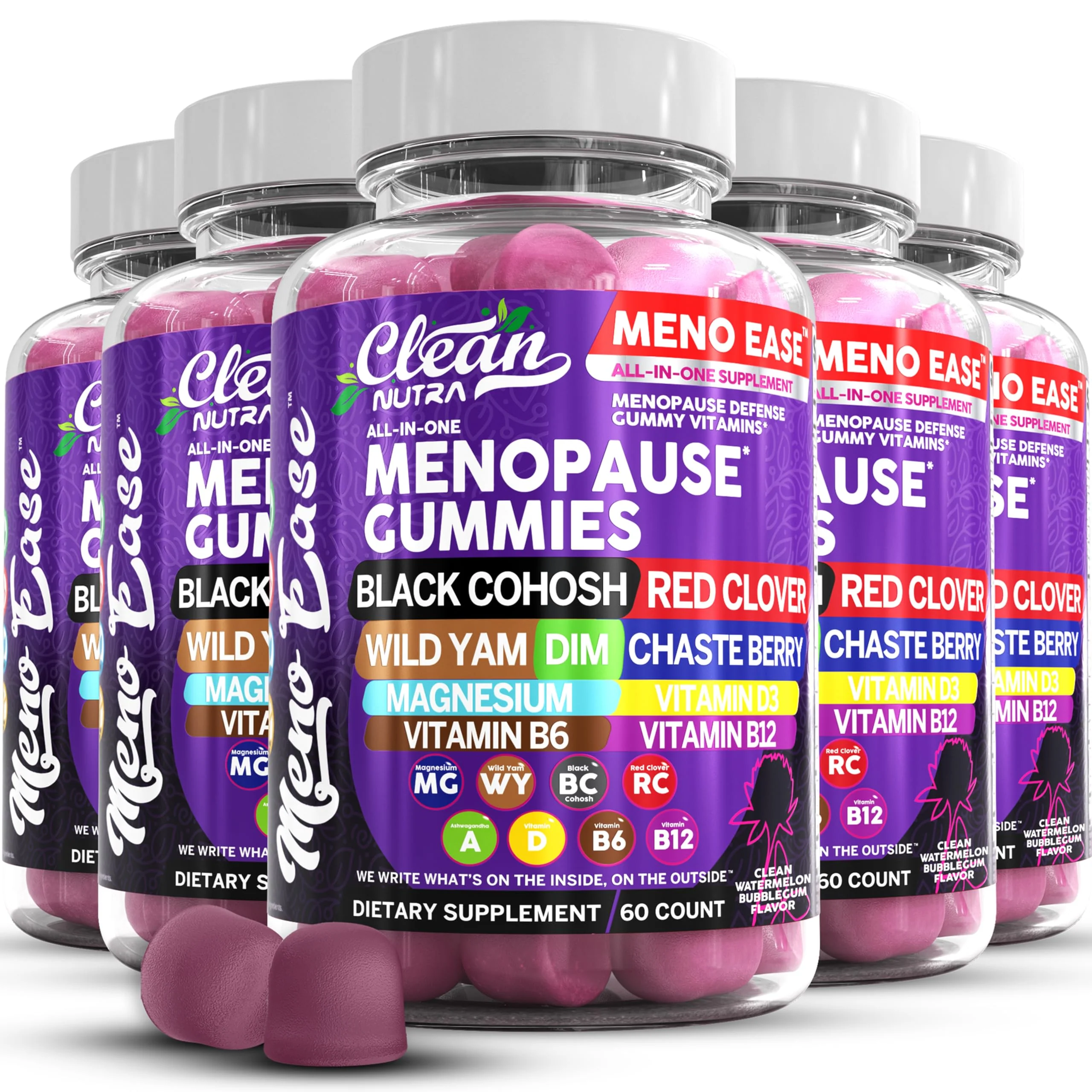 Clean Nutraceuticals Menopause Gummies for Women – Hormone Balance & Night Sweat Support - Image 10
