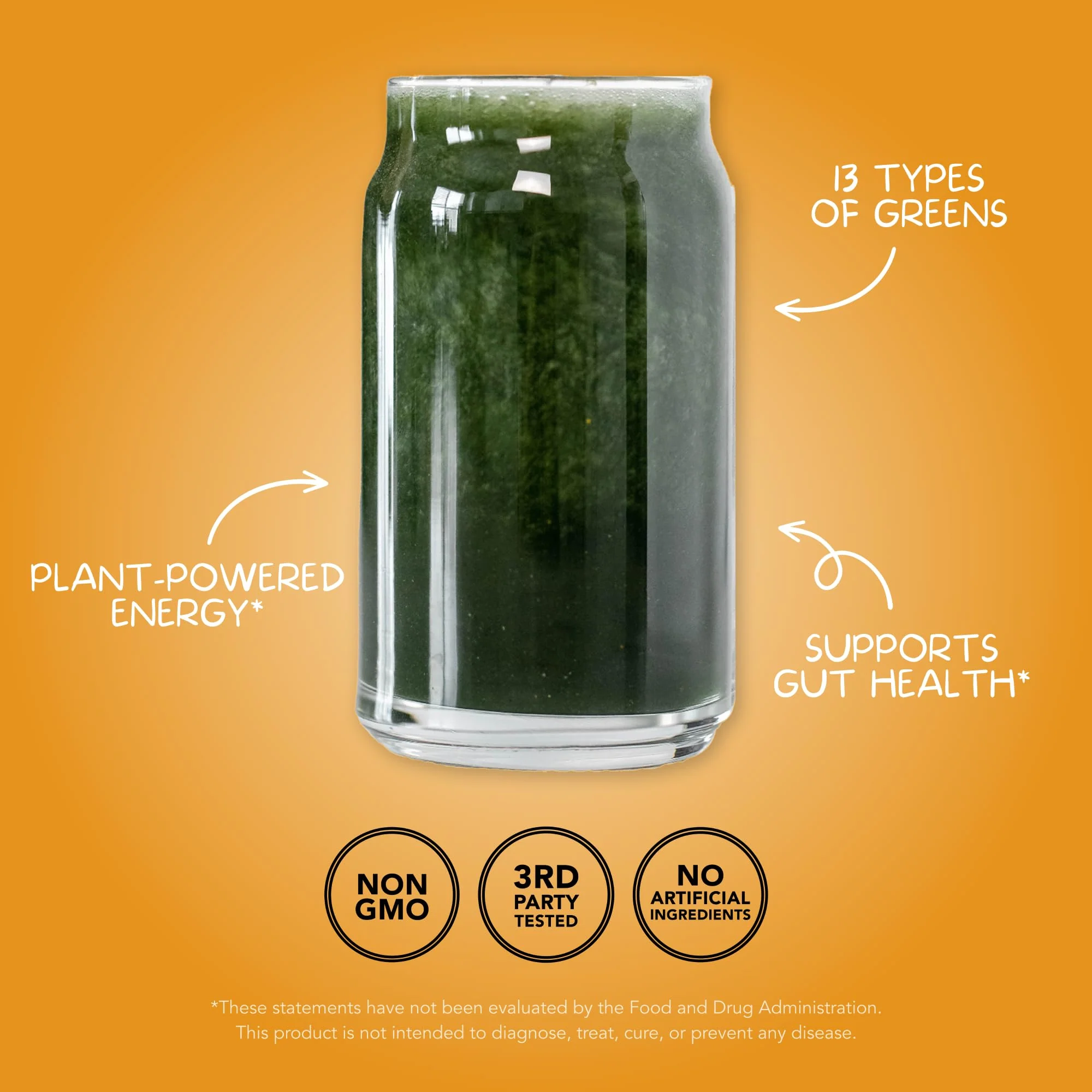 Clean Simple Eats Super Greens Powder – Tropical Greens with Chlorella, Spirulina & Prebiotic Fiber (30 Servings) - Image 9