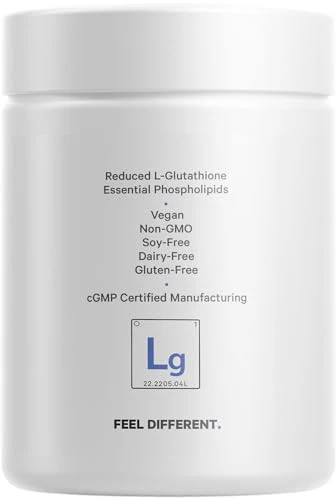 Codeage Liposomal Glutathione 1000 mg – High-Potency Reduced L-Glutathione, Liposomal Delivery, 60 Capsules - Image 10