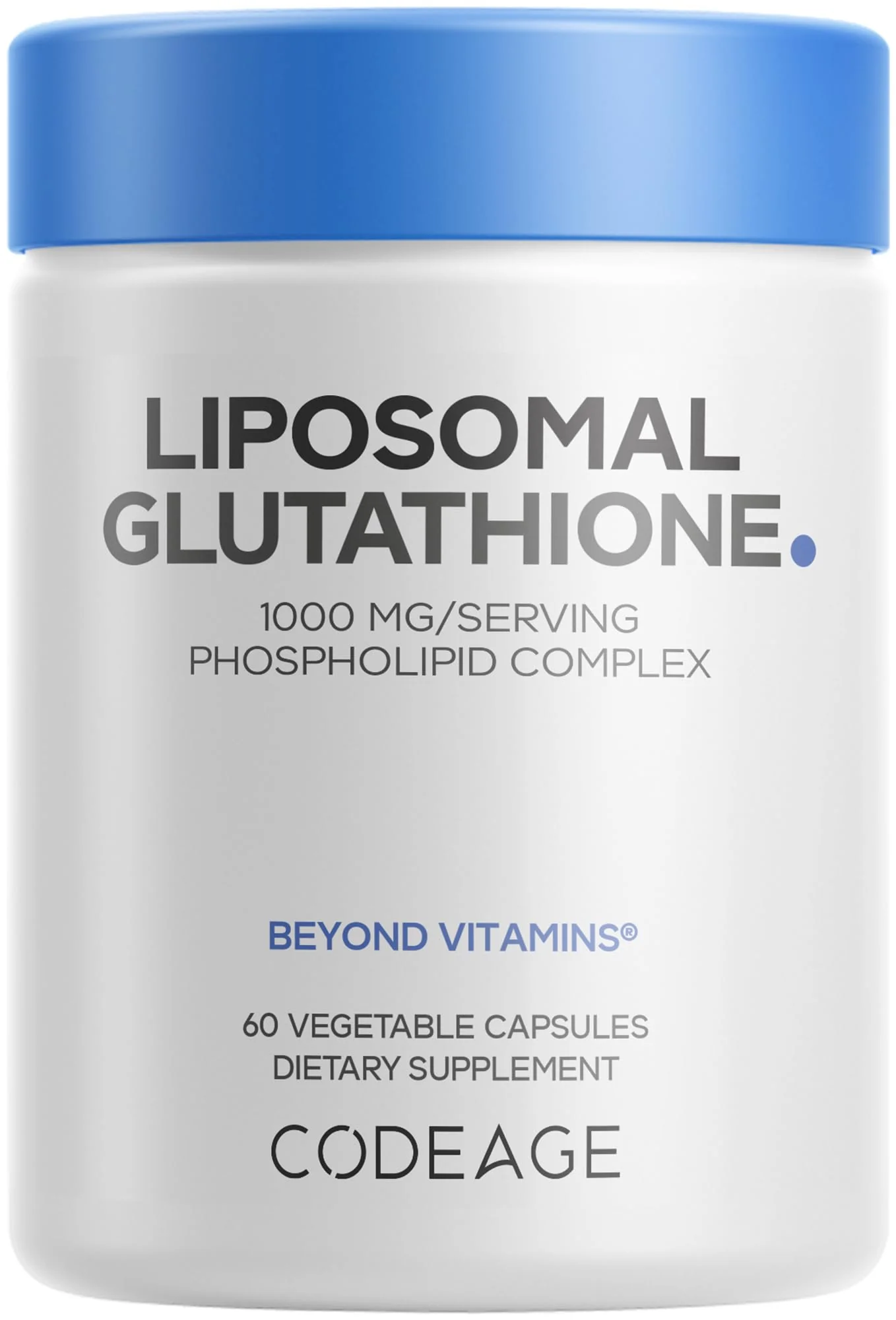 Codeage Liposomal Glutathione 1000 mg – High-Potency Reduced L-Glutathione, Liposomal Delivery, 60 Capsules - Image 11