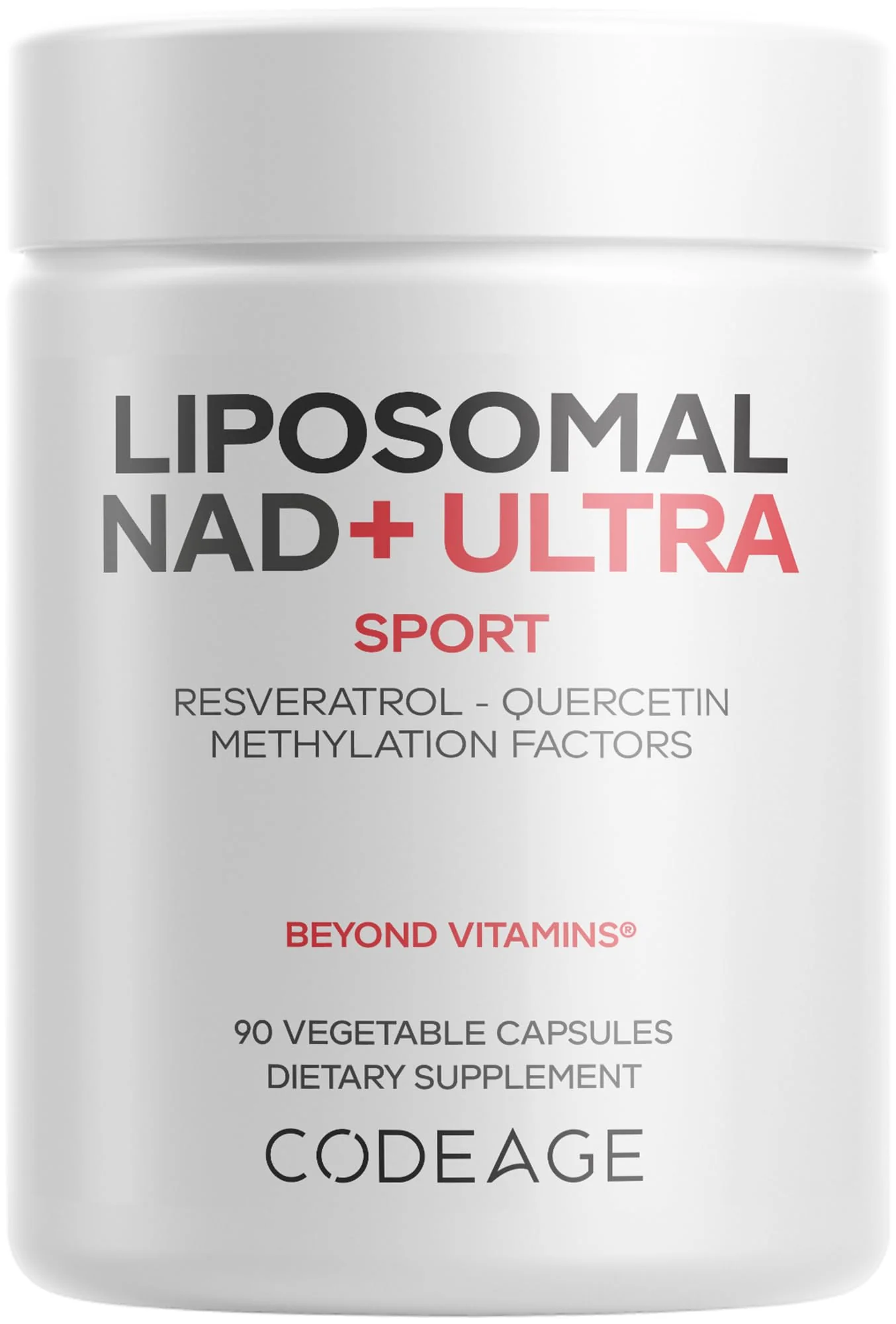 Codeage Liposomal NAD+ Ultra with Resveratrol & Vitamin B – 90 Capsules - Image 10