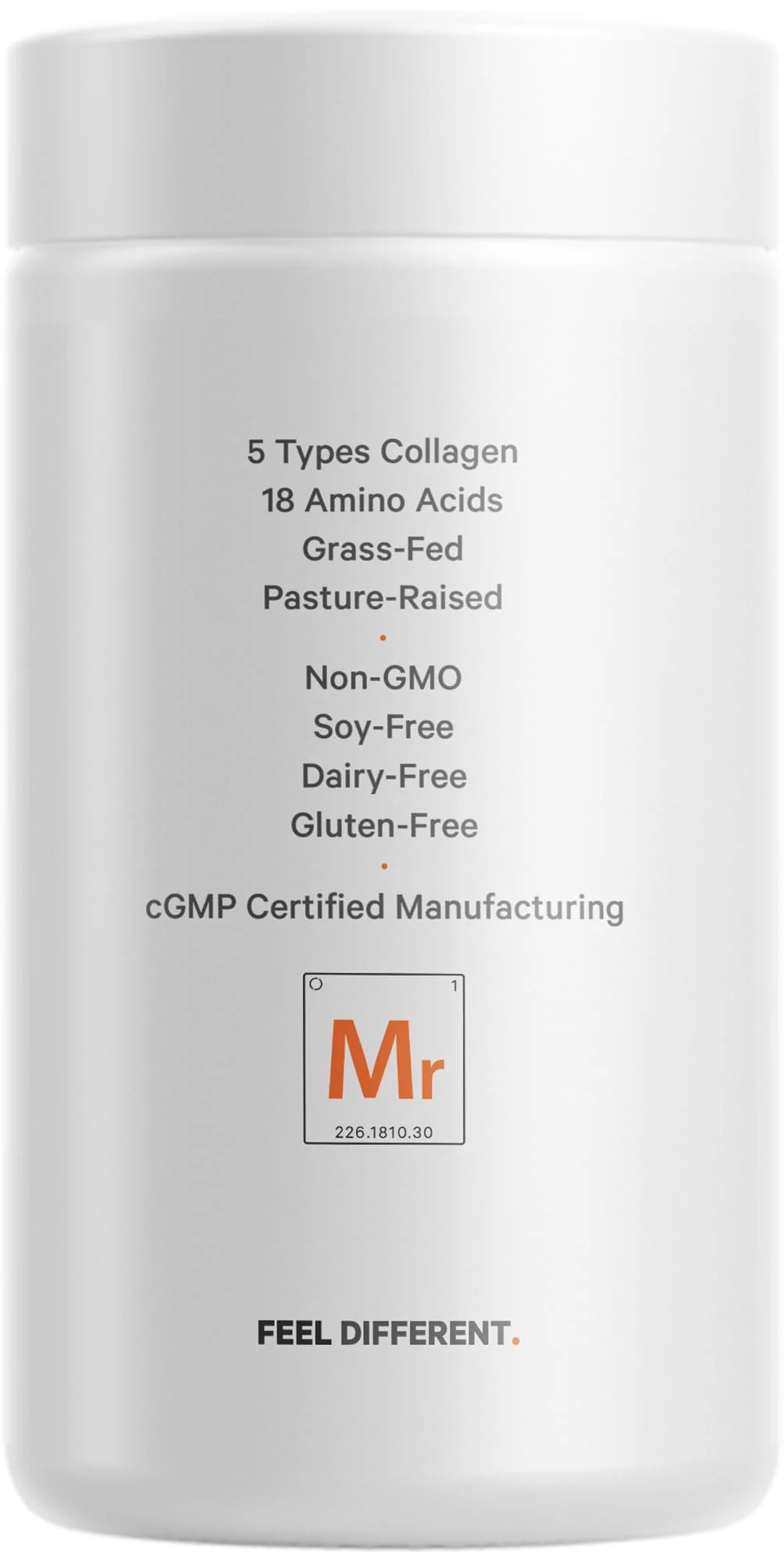 Codeage Multi Collagen Protein + Organic Raw Greens Capsules – 5 Types, 21 Fruits & Veggies, Grass-Fed Hydrolyzed Collagen, 180 Count - Image 8