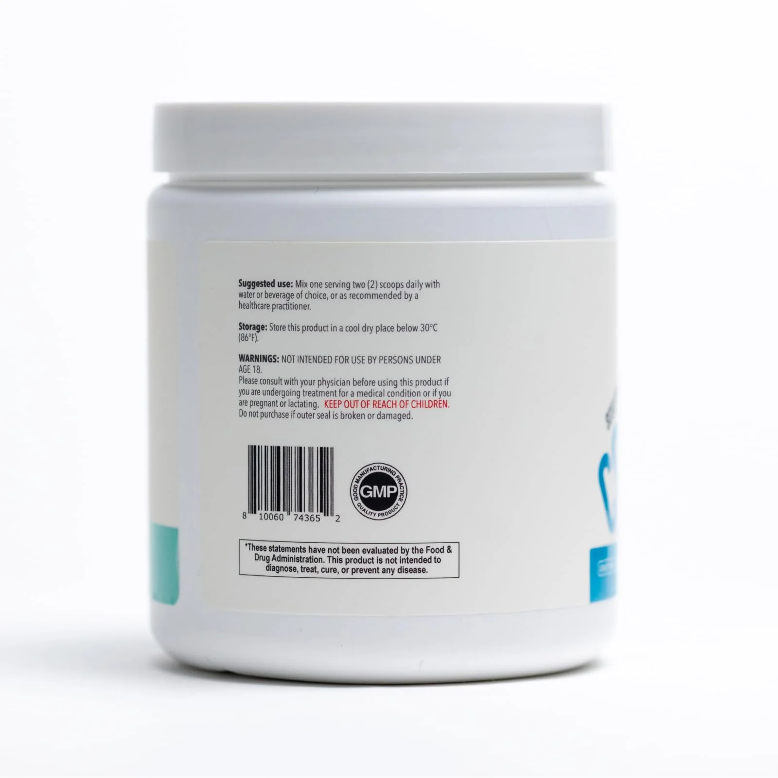 Collagen Peptides by Sculpt Nation (V Shred) – Types I/II/III + Hyaluronic Acid, Unflavored (30 Day Supply) - Image 6