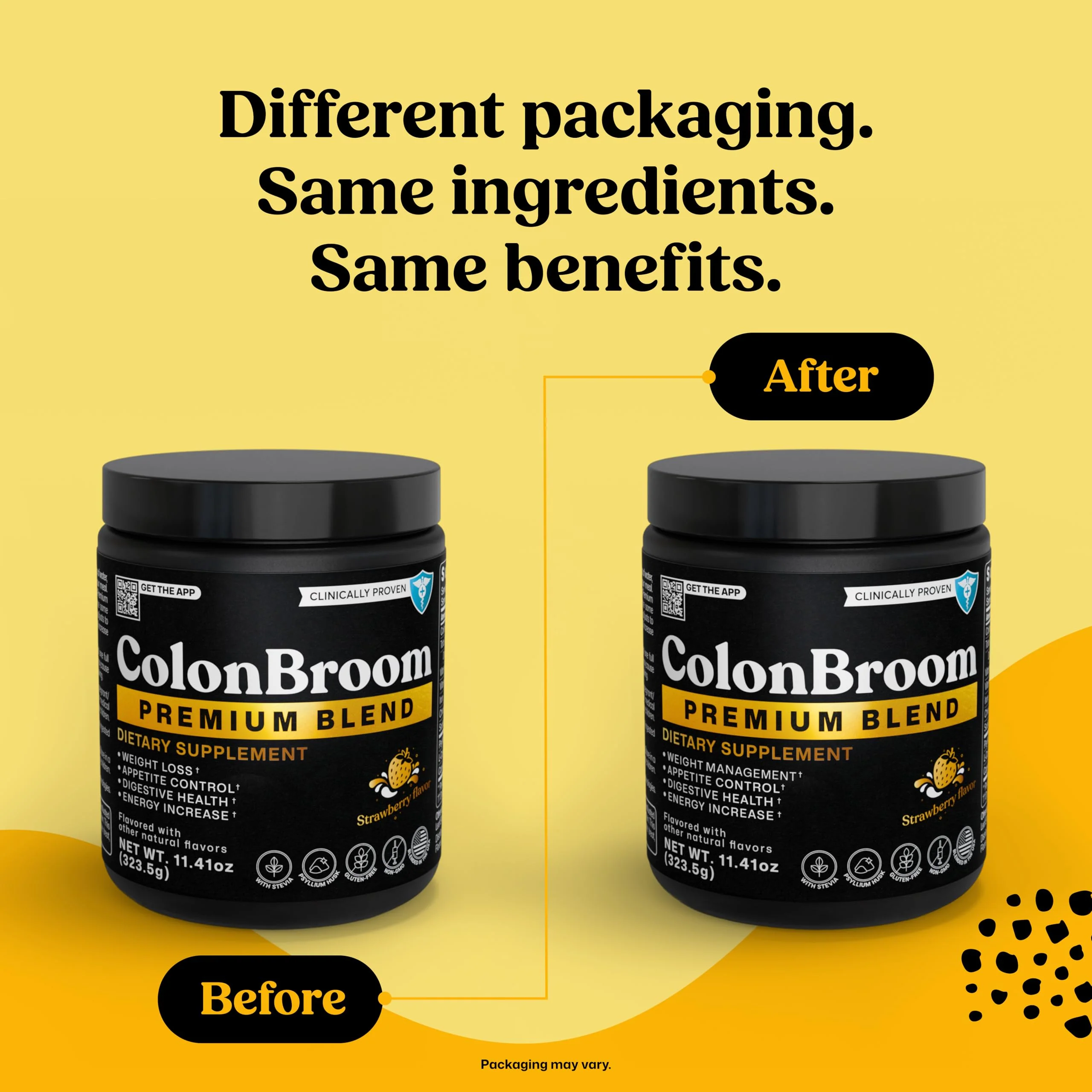 ColonBroom Premium Weight Management Supplement (Strawberry) - Psyllium Husk Fiber Powder Drink - Gluten Free, Non-GMO, 100 Servings - Image 10