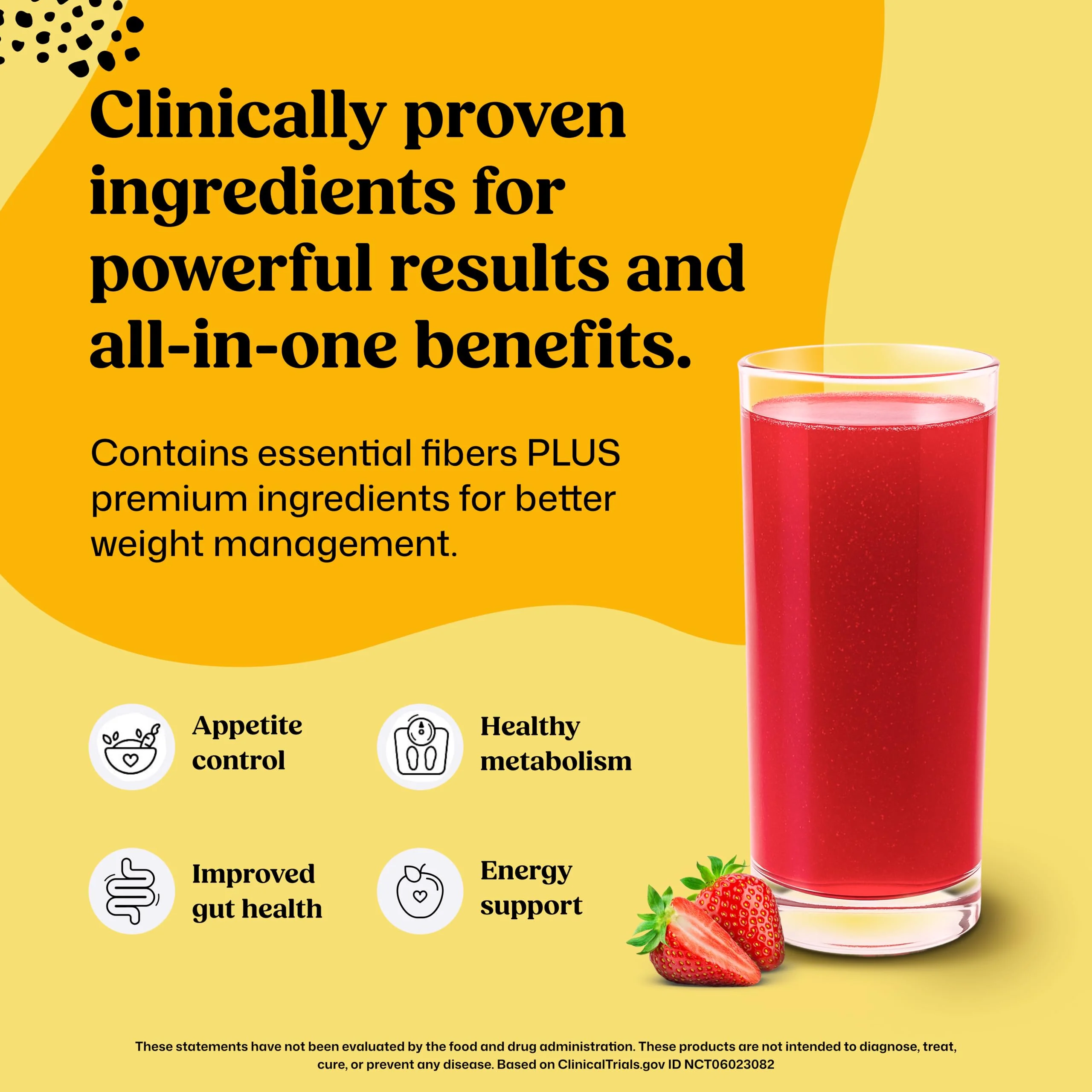 ColonBroom Premium Weight Management Supplement (Strawberry) - Psyllium Husk Fiber Powder Drink - Gluten Free, Non-GMO, 100 Servings - Image 11