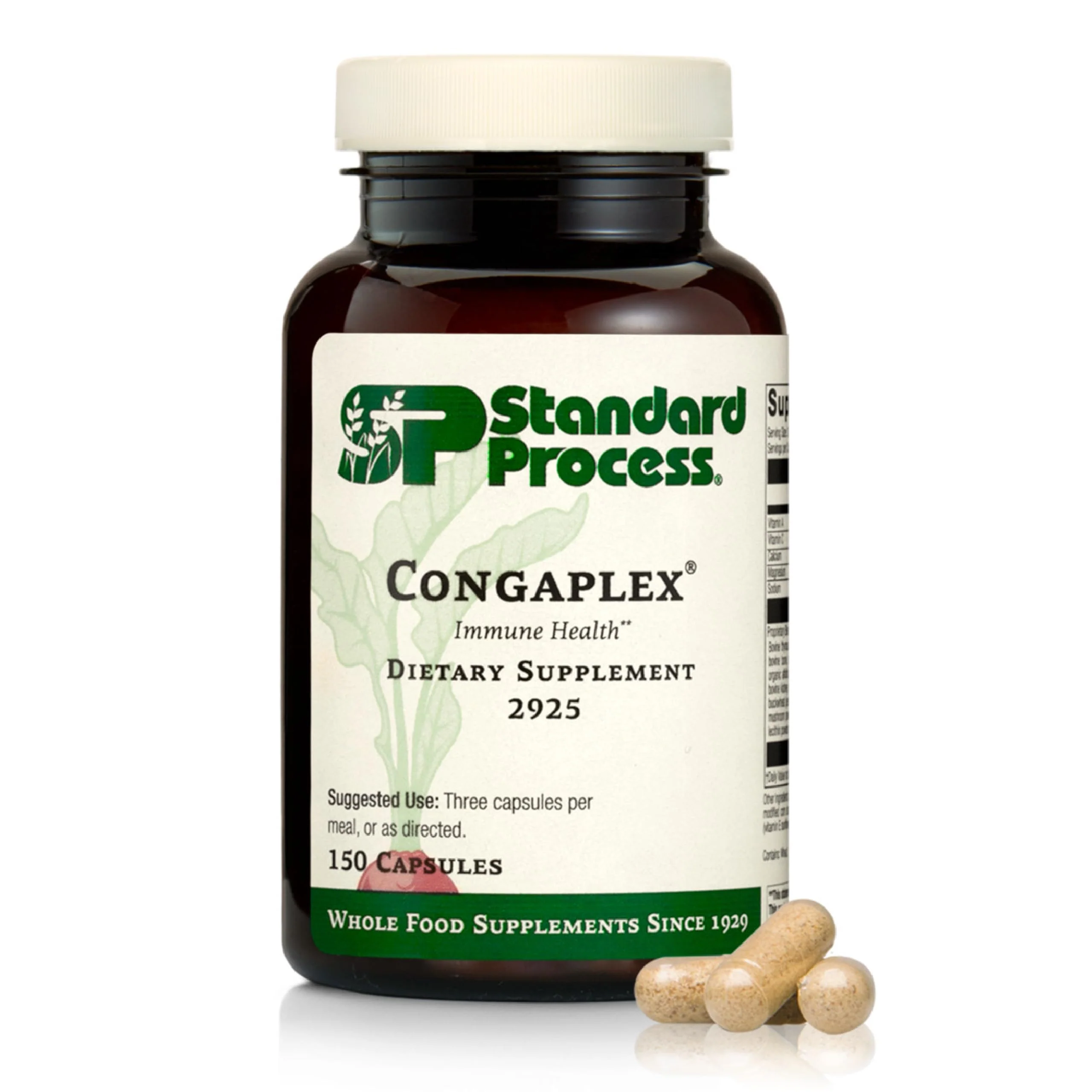 Congaplex Thymus Gland Support - Immune Health Capsule Supplement, 150 Capsules | Standard Process Inc. - Image 8