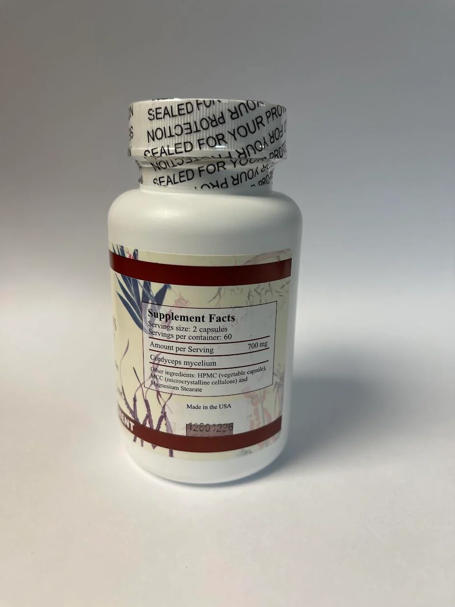 Cordyceps Extract - 120 Caps | Premium Cordyceps Sinensis Supplement - Image 2