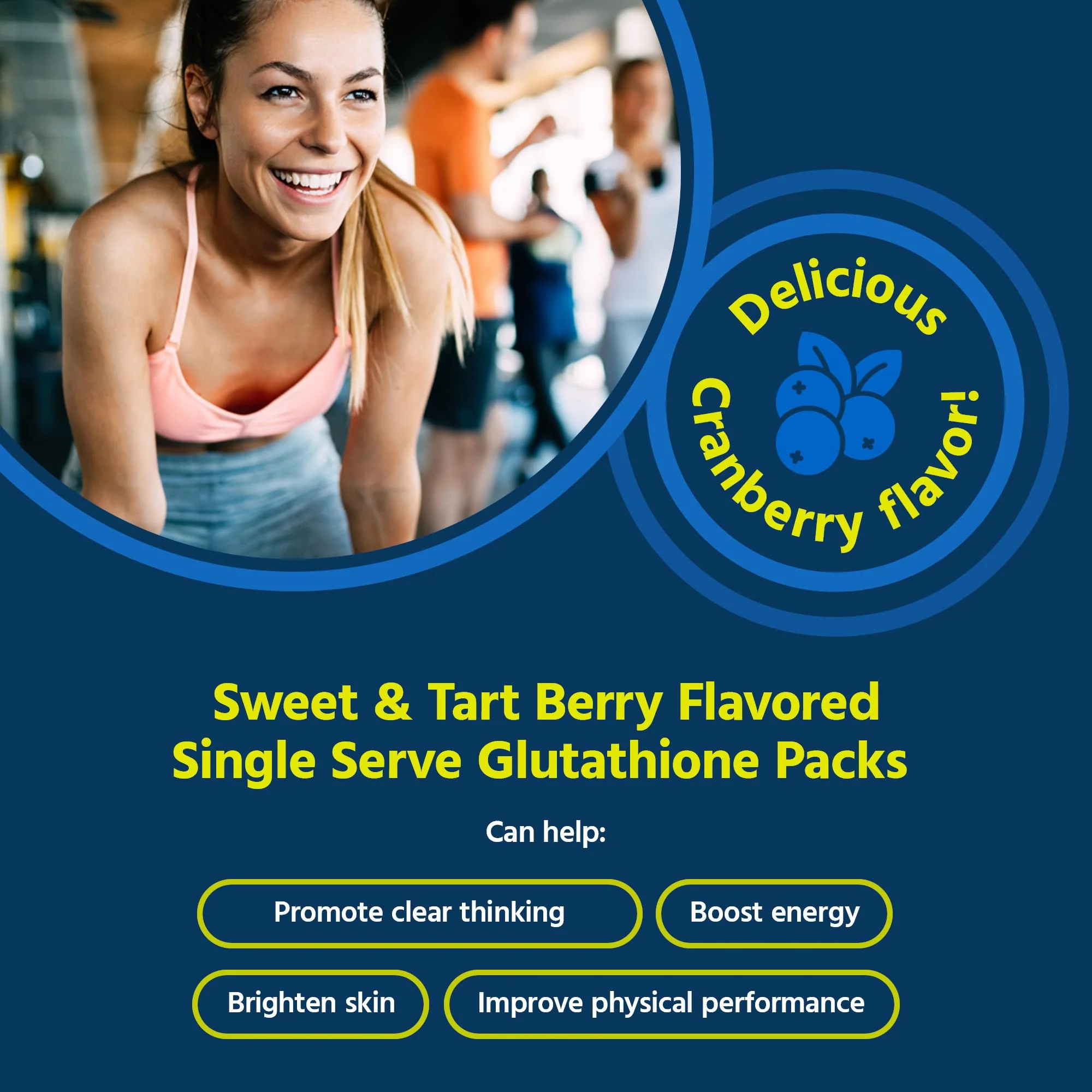 Core Med Science Liposomal Glutathione - Sweet & Tart Berry, 30 Sachets - Image 3