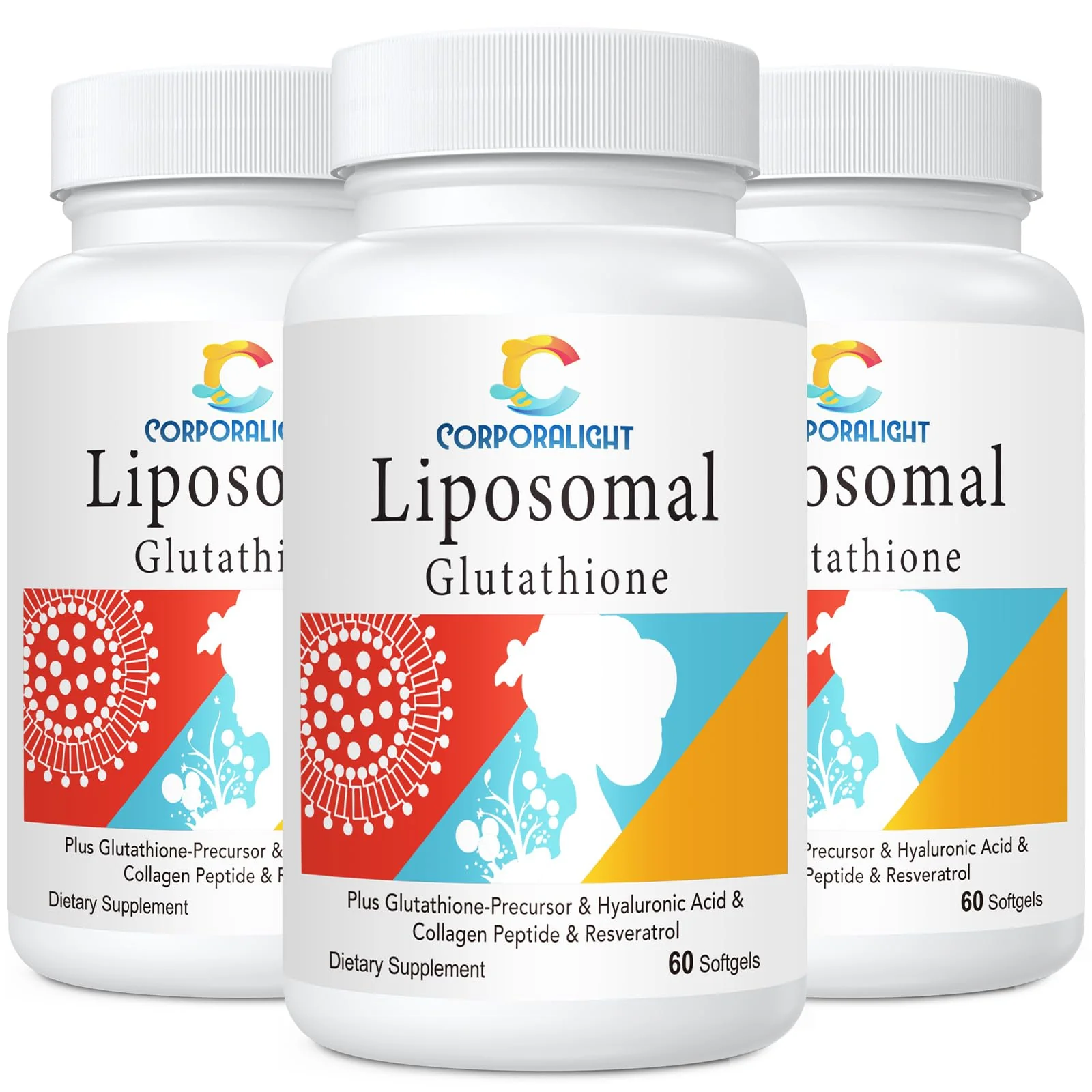 CORPORALIGHT Liposomal Glutathione Softgels | Enhanced Absorption, Immune Support & Liver Detox | 180 Softgels - Image 8