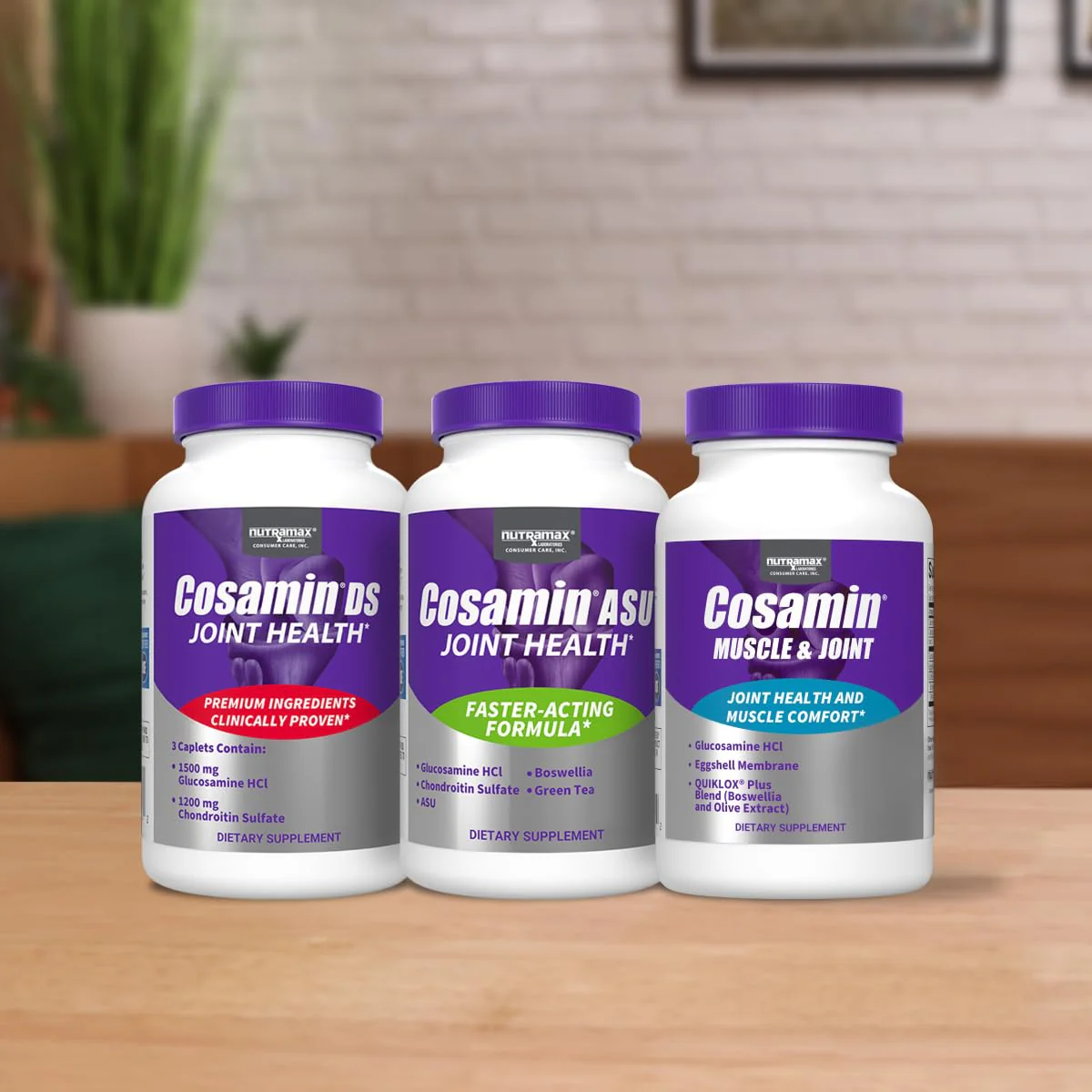 Cosamin DS Joint Health Supplement by Nutramax Laboratories – Glucosamine & Chondroitin, 180 Capsules - Image 3