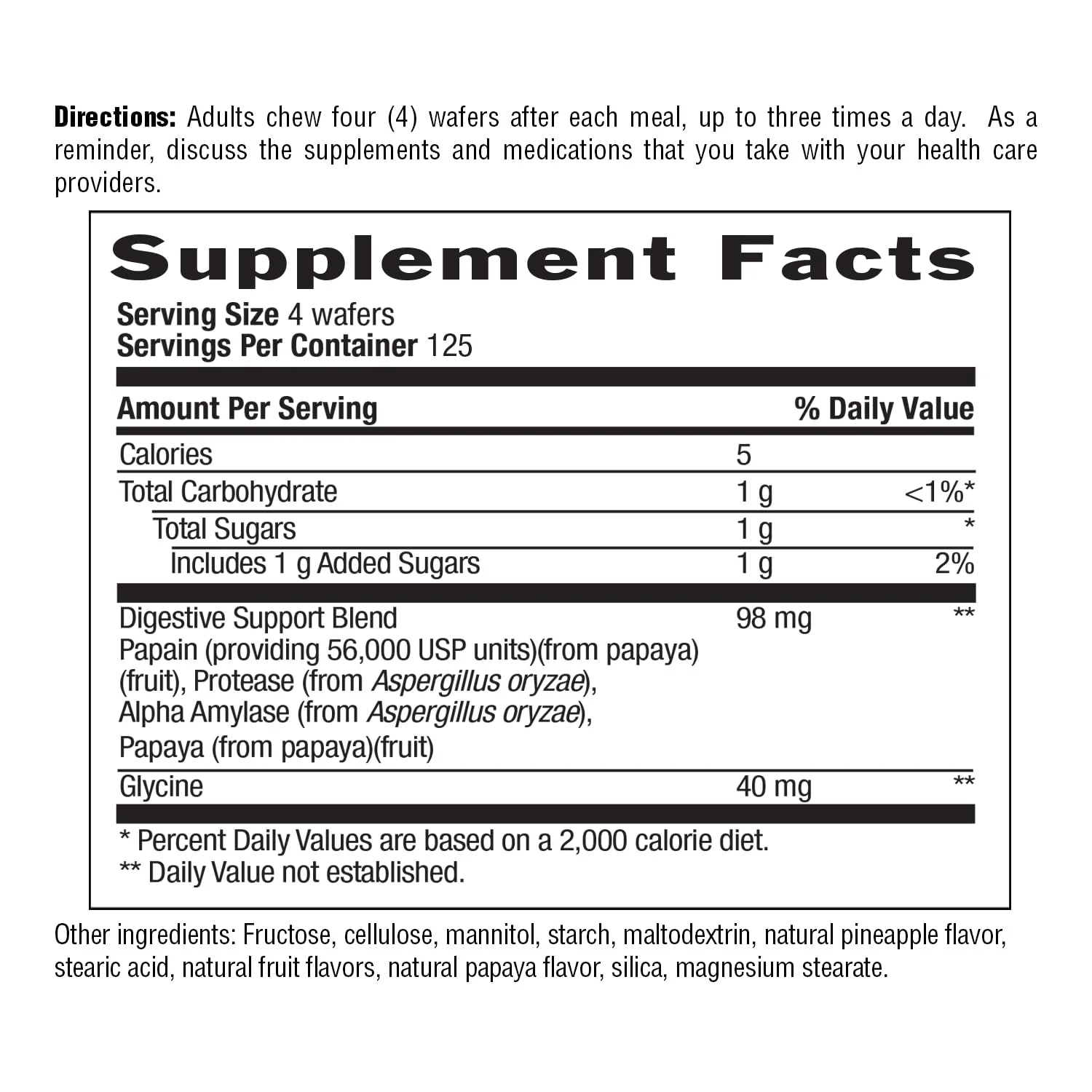 Country Life Chewable Papaya Enzymes for Digestion – Pineapple & Papaya Flavor | 200 & 500 Wafers - Image 10