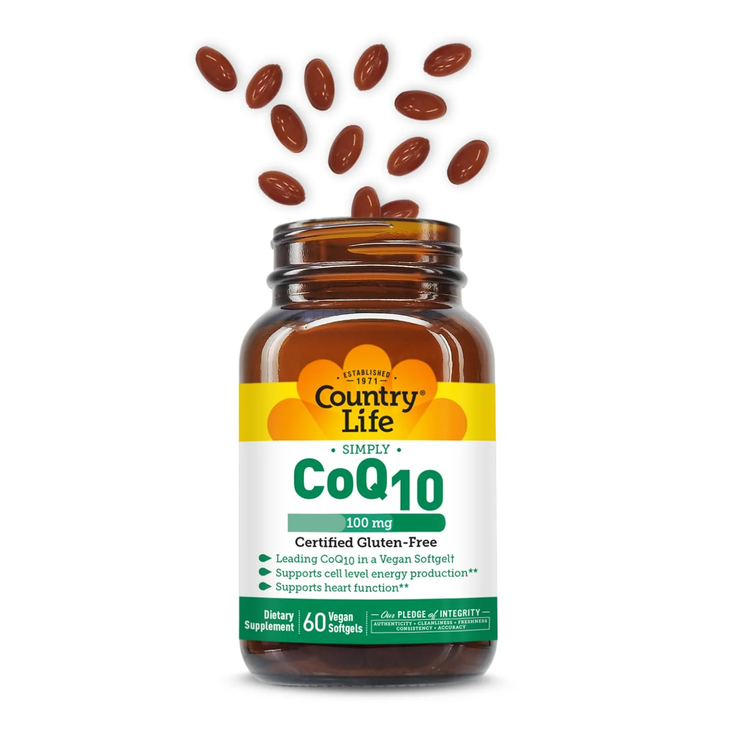 Country Life Simply CoQ10 100mg – Heart Health & Cellular Energy - Image 6
