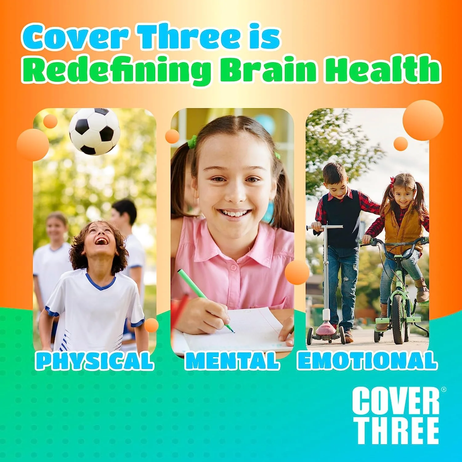Cover Three Kids Brain Supplement Smoothie – Omega-3 DHA for Focus, Vision & Heart (20 Pouches, 3 Boxes) - Image 5