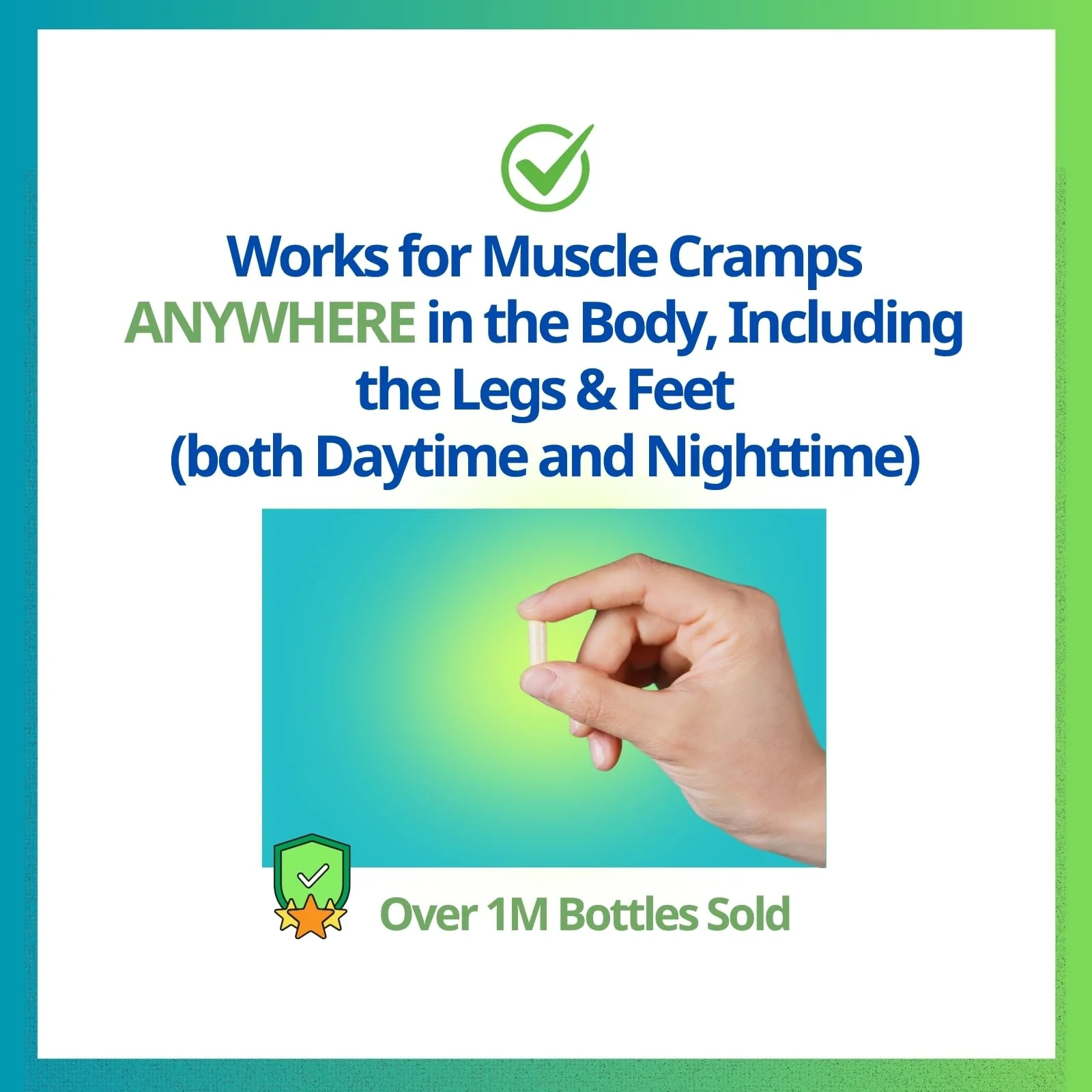 Cramp Defense Leg Cramps Pills — Organic Magnesium Capsules, High Absorption, Made in USA (3–6 Month Supply) - Image 11