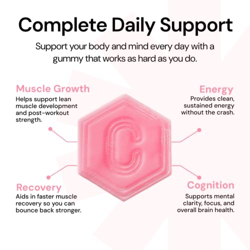 Create Creatine Monohydrate Gummies – 1.5g per Gummy, Vegan, Anti-Melt, Orange Flavor - Image 9