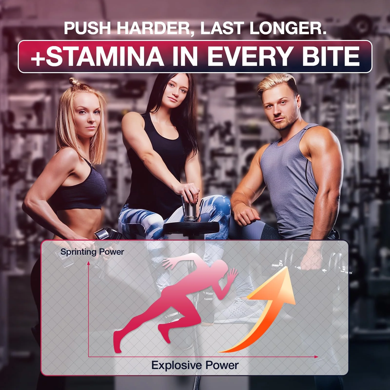 Creatine Monohydrate Gummies – Raspberry Flavor, 120 Count | For Men & Women | Fitness & Sports - Image 5